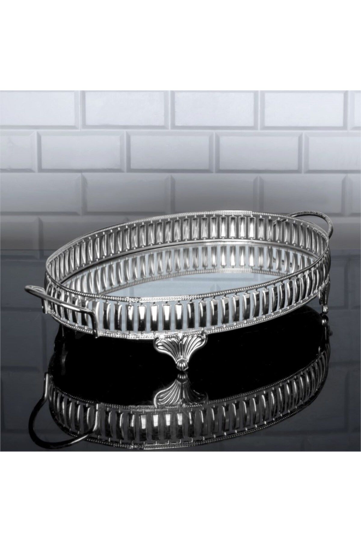 USTAOGLUHOME LÜKS SUNUMLUK TEPSİ 22CM