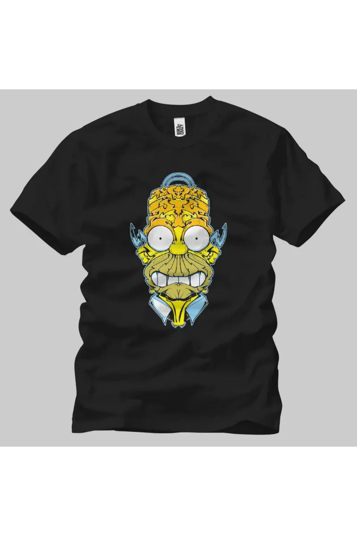 Built By Crazy The Simpsons Homer Unisex Tişört