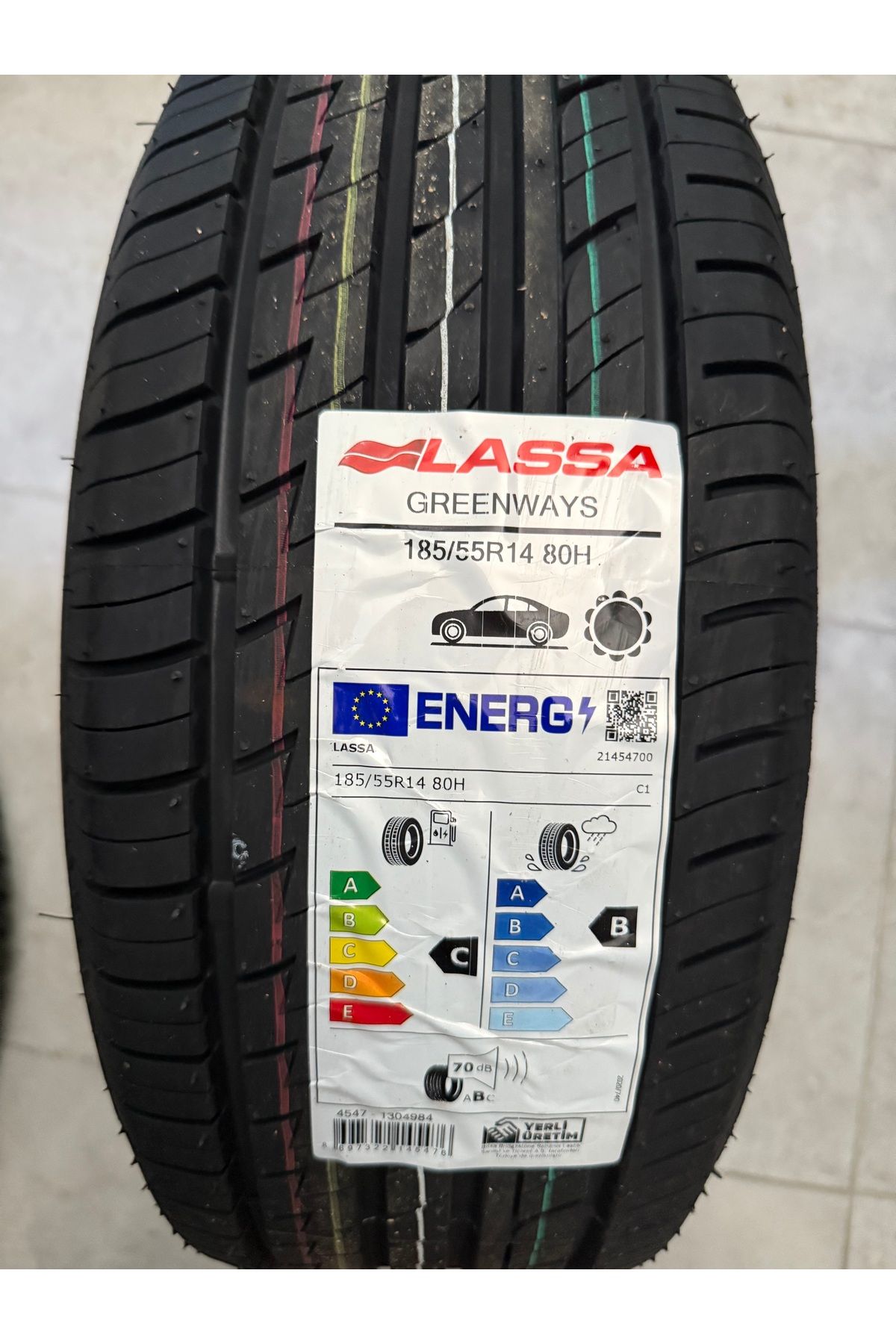 Lassa / 185/55R14 (GREENWAYS) 2025 YAZ LASTİĞİ