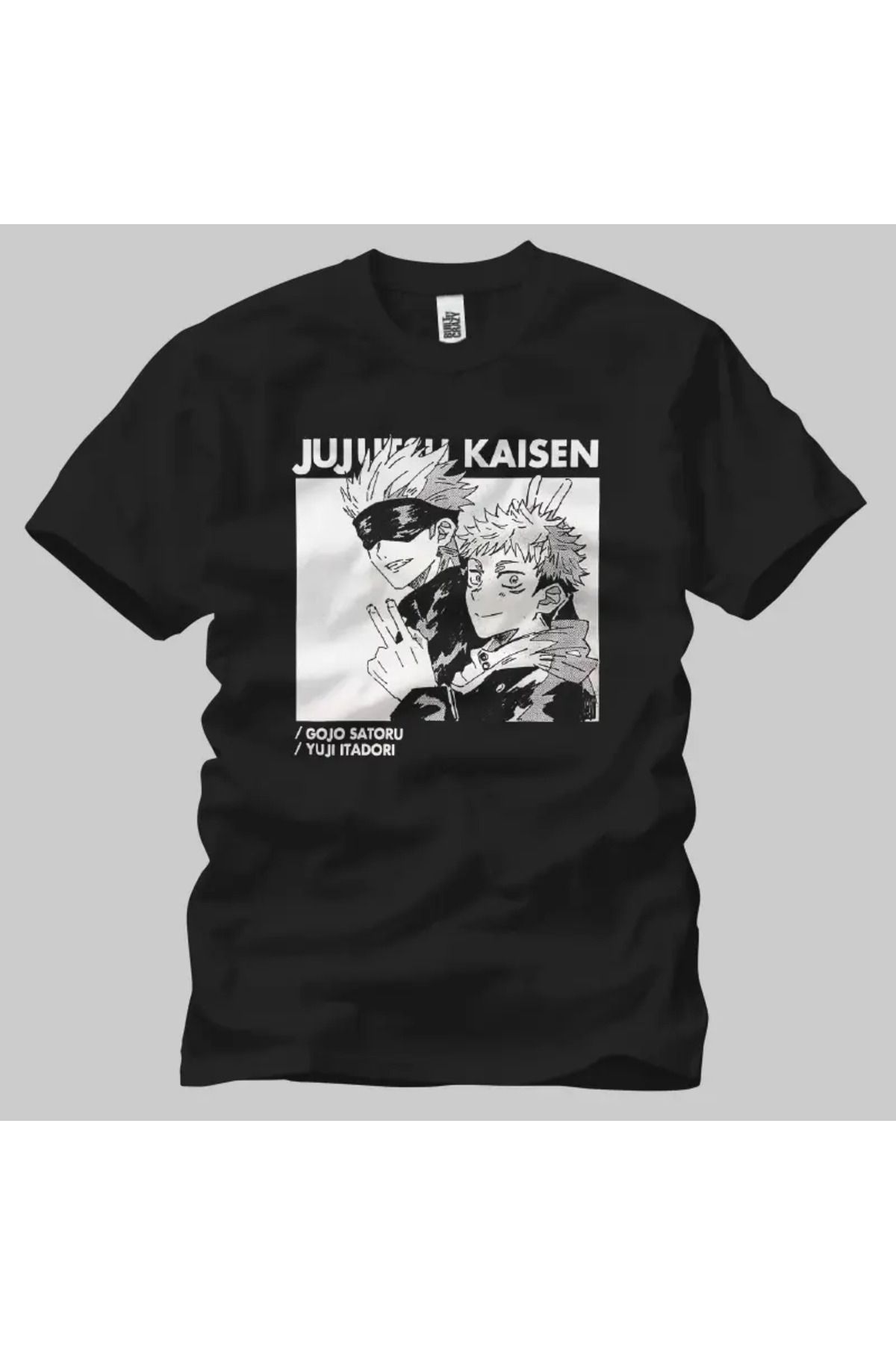 Built By Crazy Jujutsu Kaisen Gojo Satoru Juji Itadori Unisex Tişört