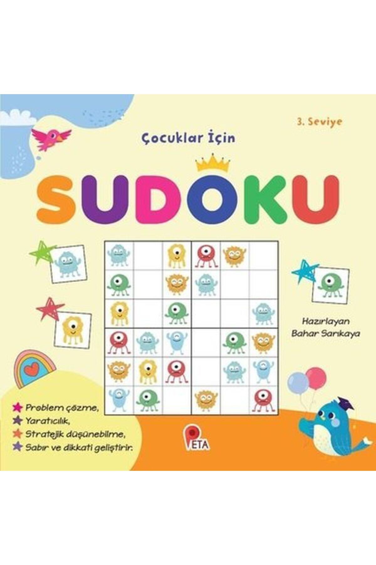 Karatay Yayınları Çocuklar İçin Sudoku 3 Seviye