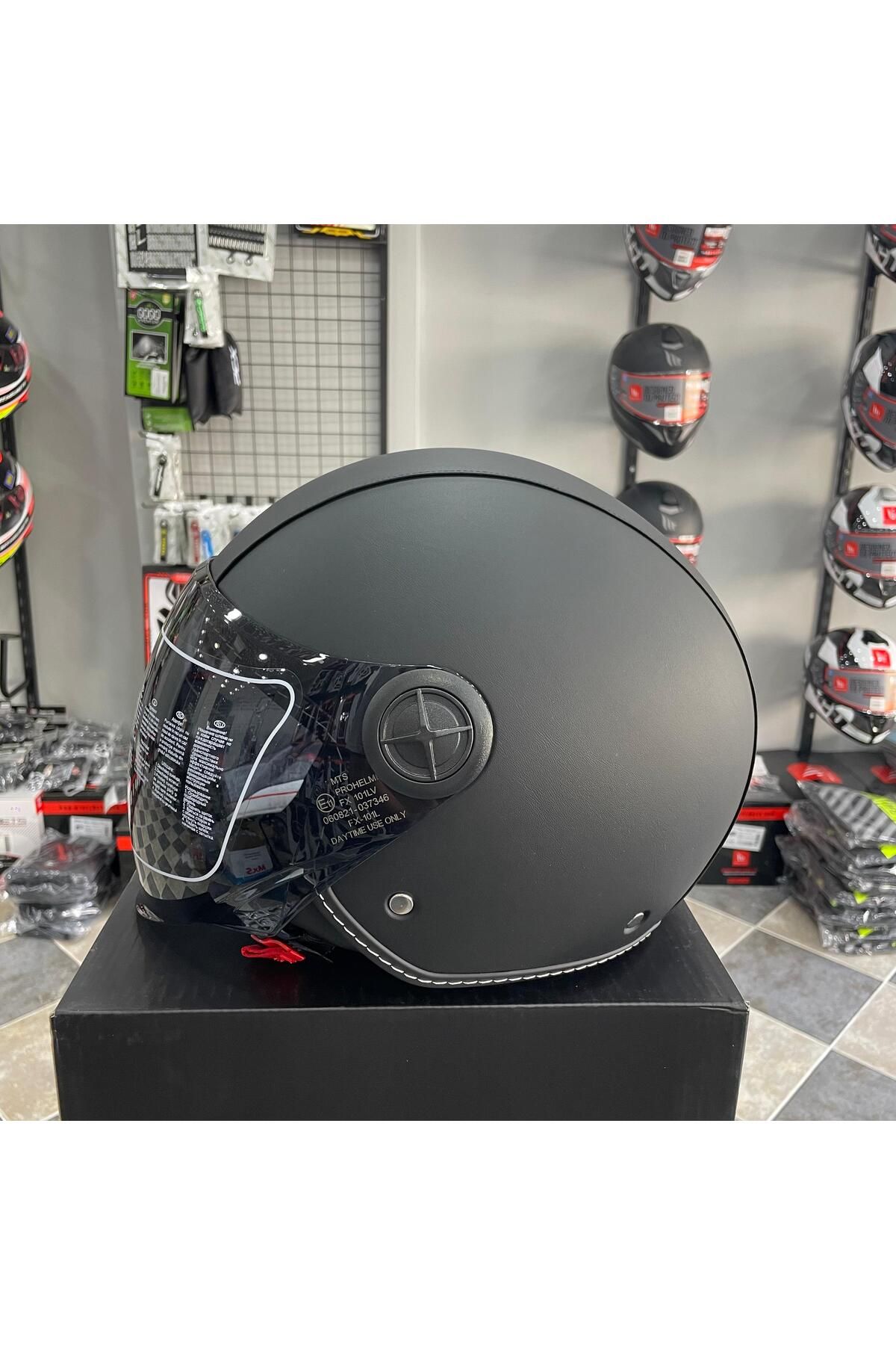 MTS FX-101 Motosiklet Açık Kask