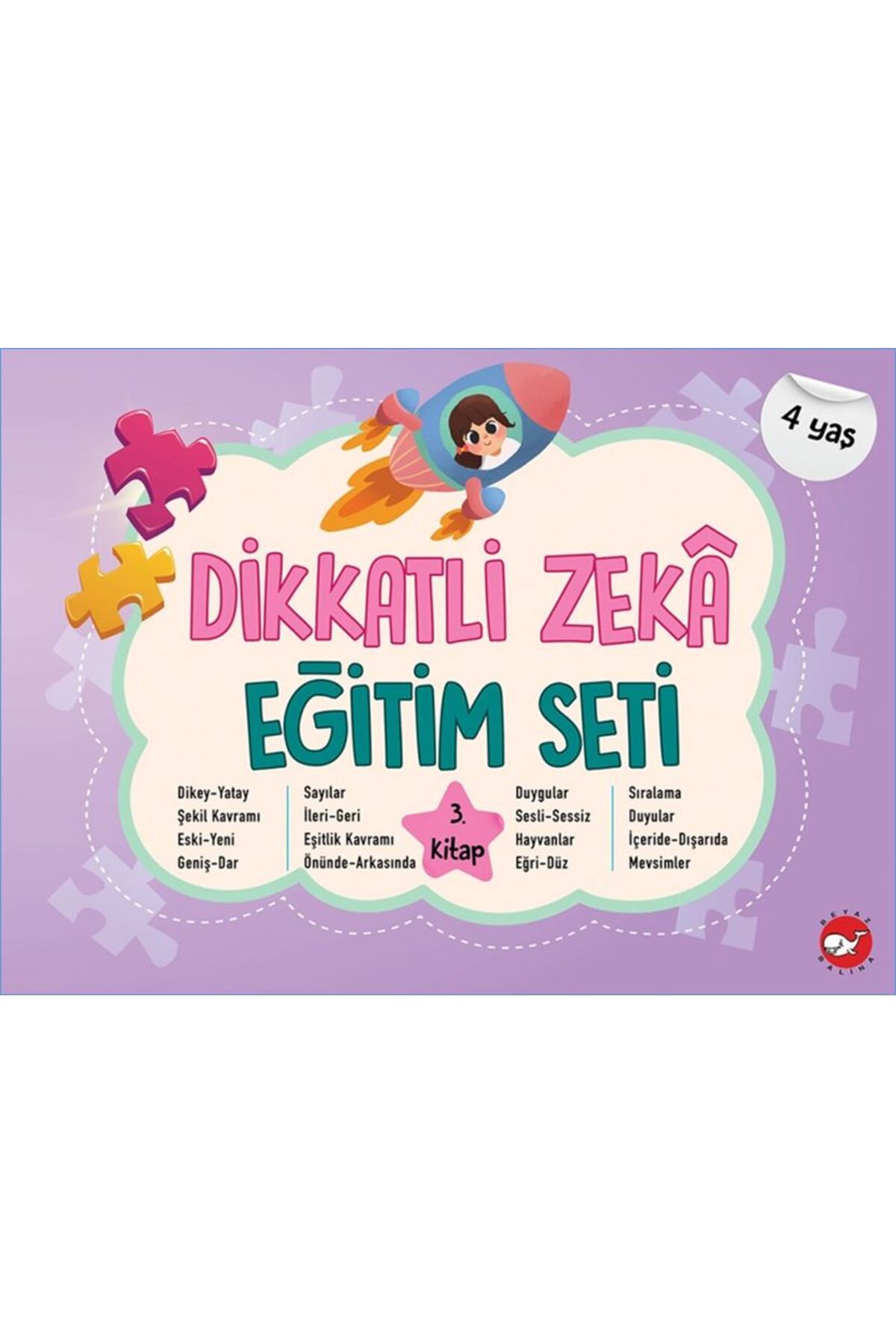 Karatay Yayınları Dikkatli Zek Eğitim Seti 3 Kitap 4 Yaş