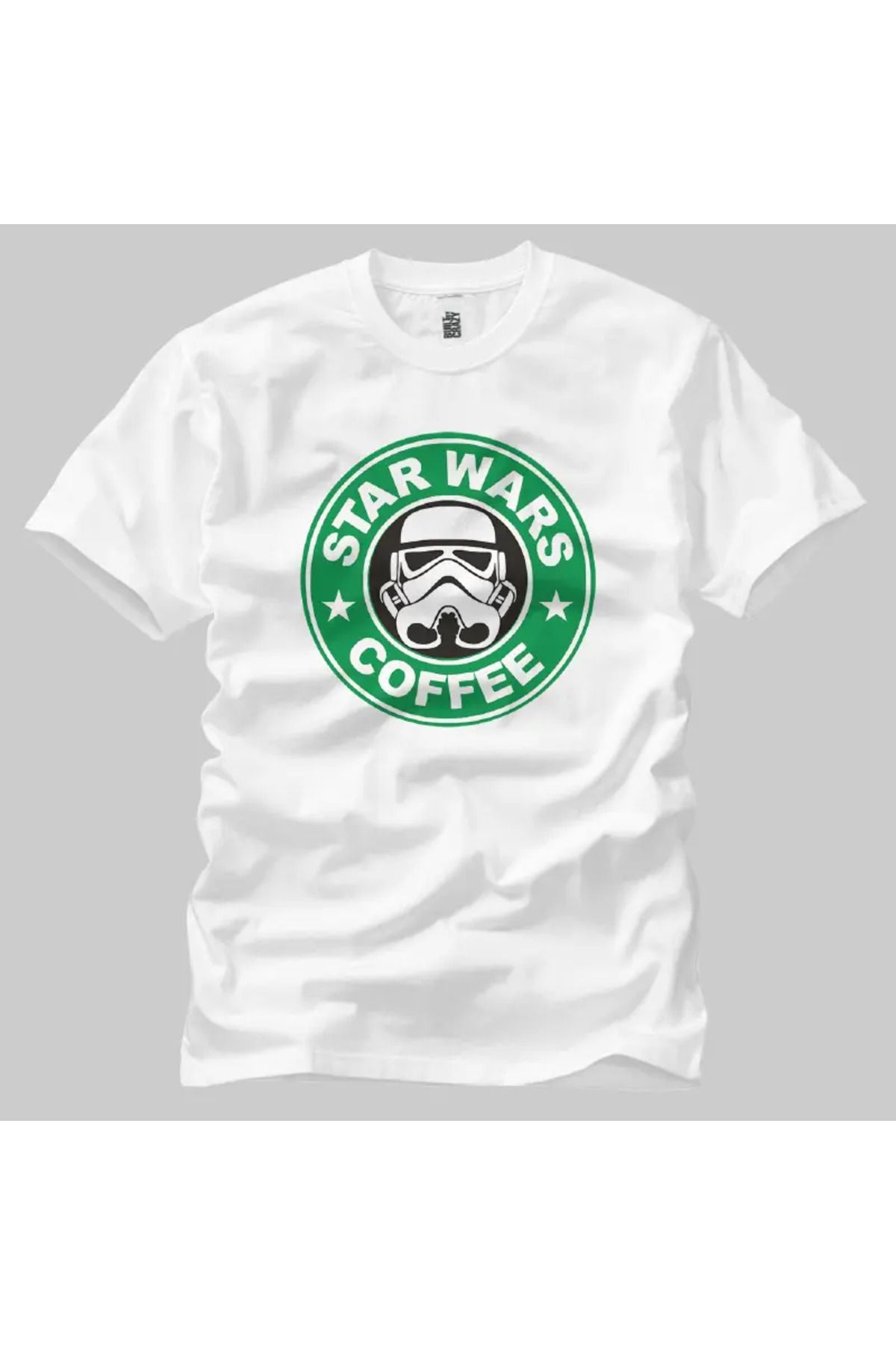 Built By Crazy Star Wars Coffee Logo Unisex Tişört