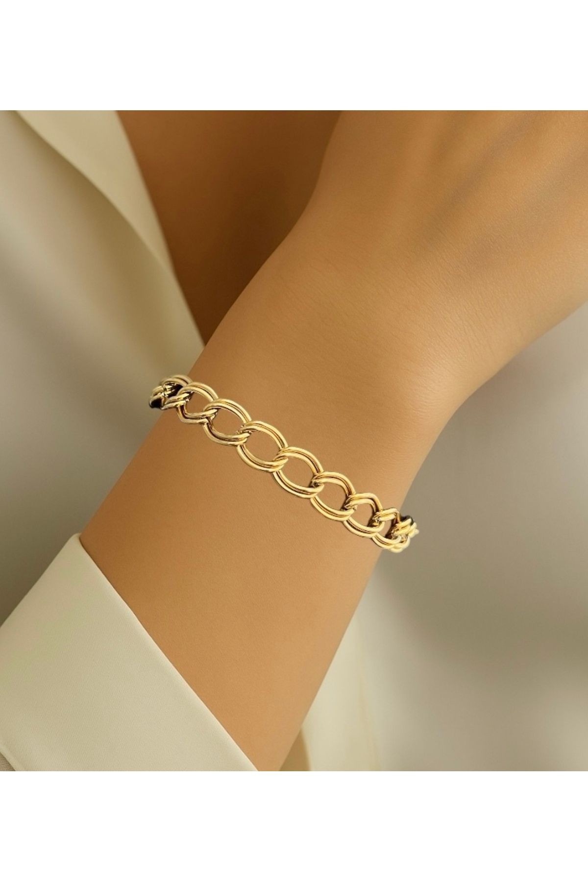 HNG JEWELRY ÇELİK SAMANYOLU BİLEKLİK