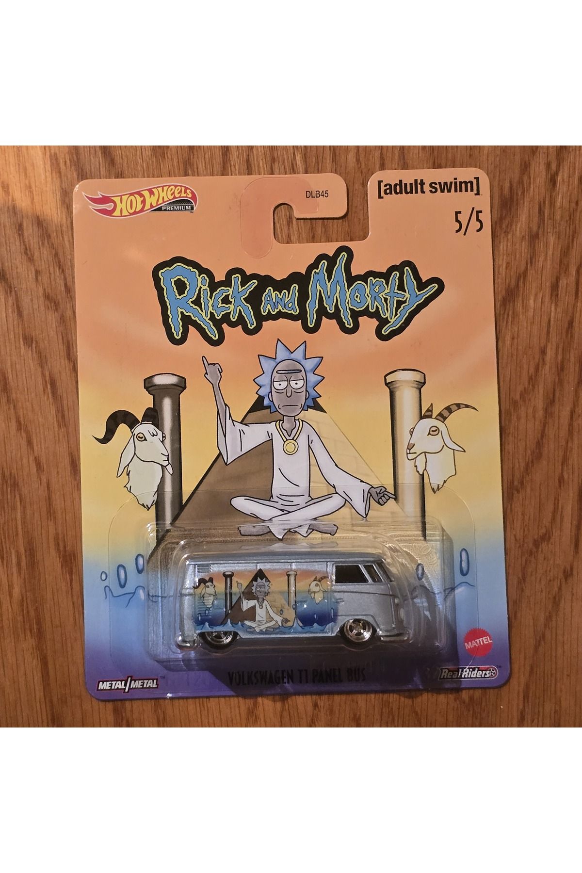 HOT WHEELS Volkswagen T1 Panel Bus Rick and Morty