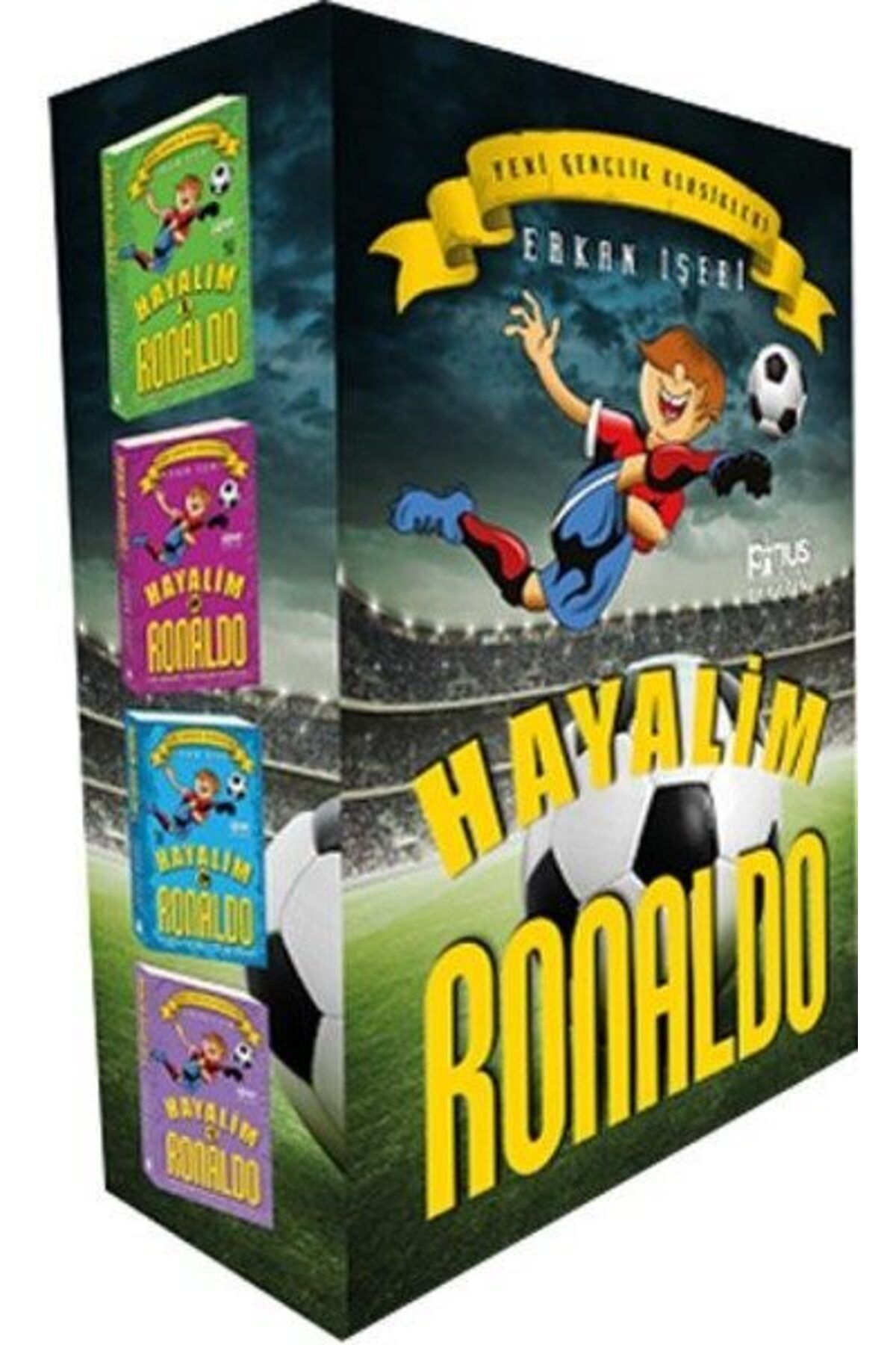 Destek Yayınları Hayalim Ronaldo Seti 4 Kitap kutulu