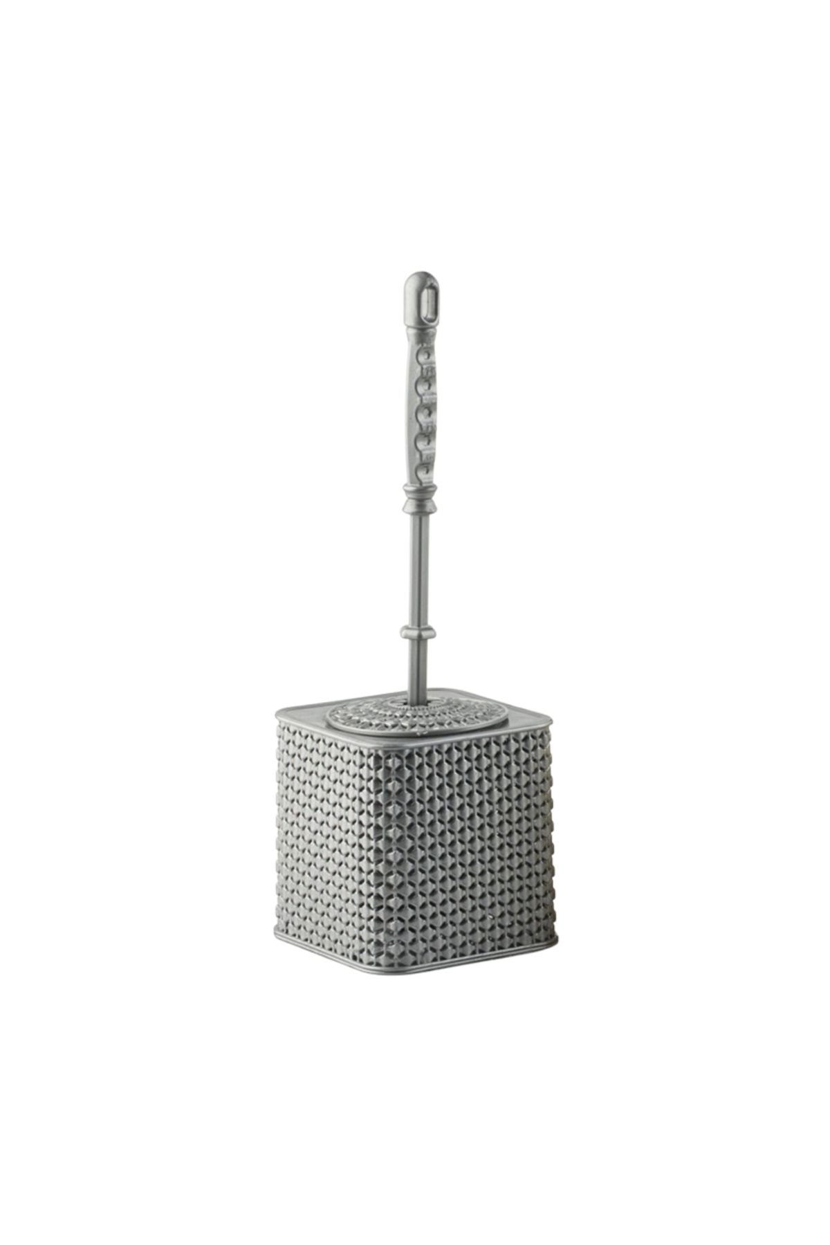 flores Perie Wc Cu Suport, Din Plastic, Y439, Gri - One Size