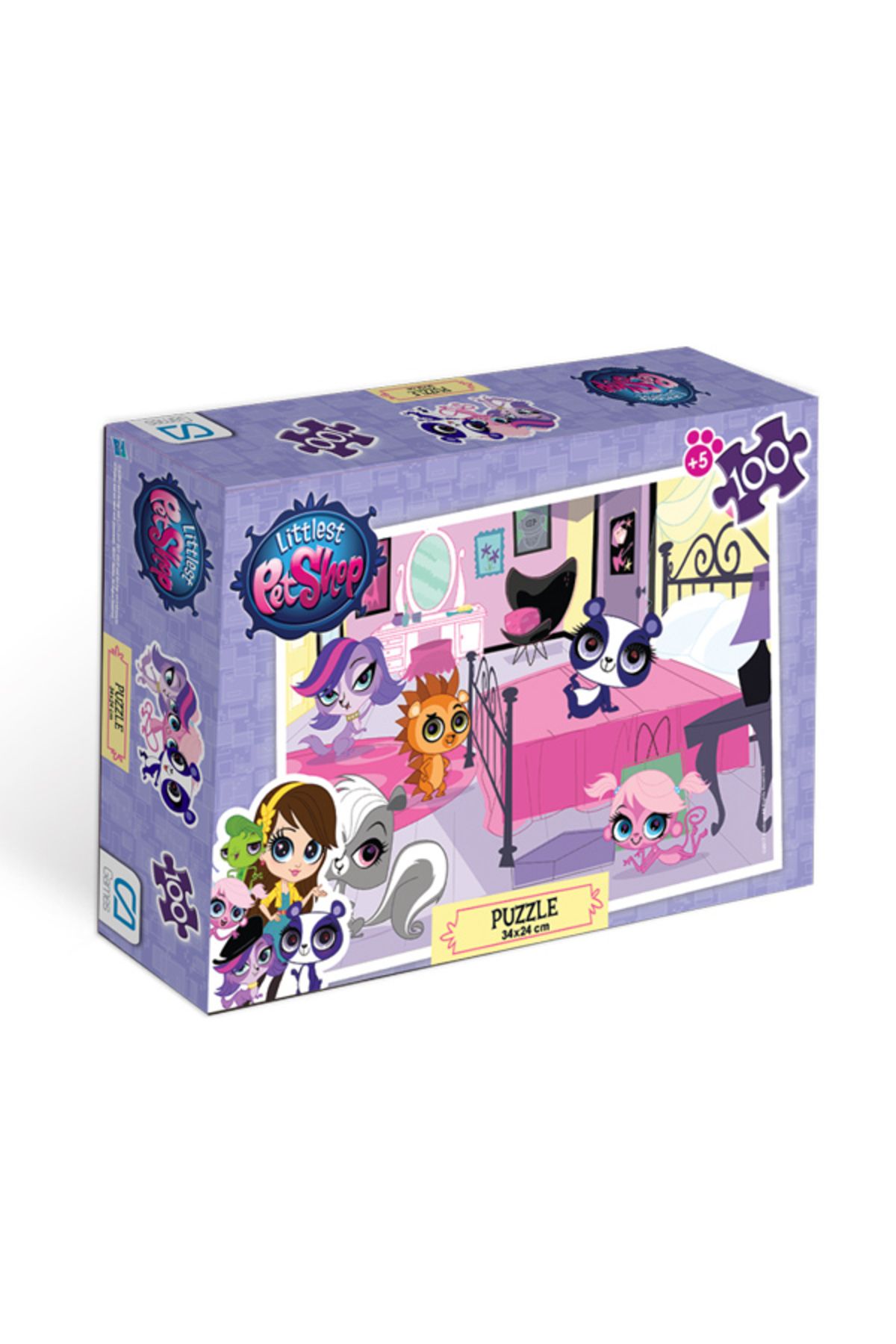 Destek Yayınları Lıttlest Petshop Puzzle 100