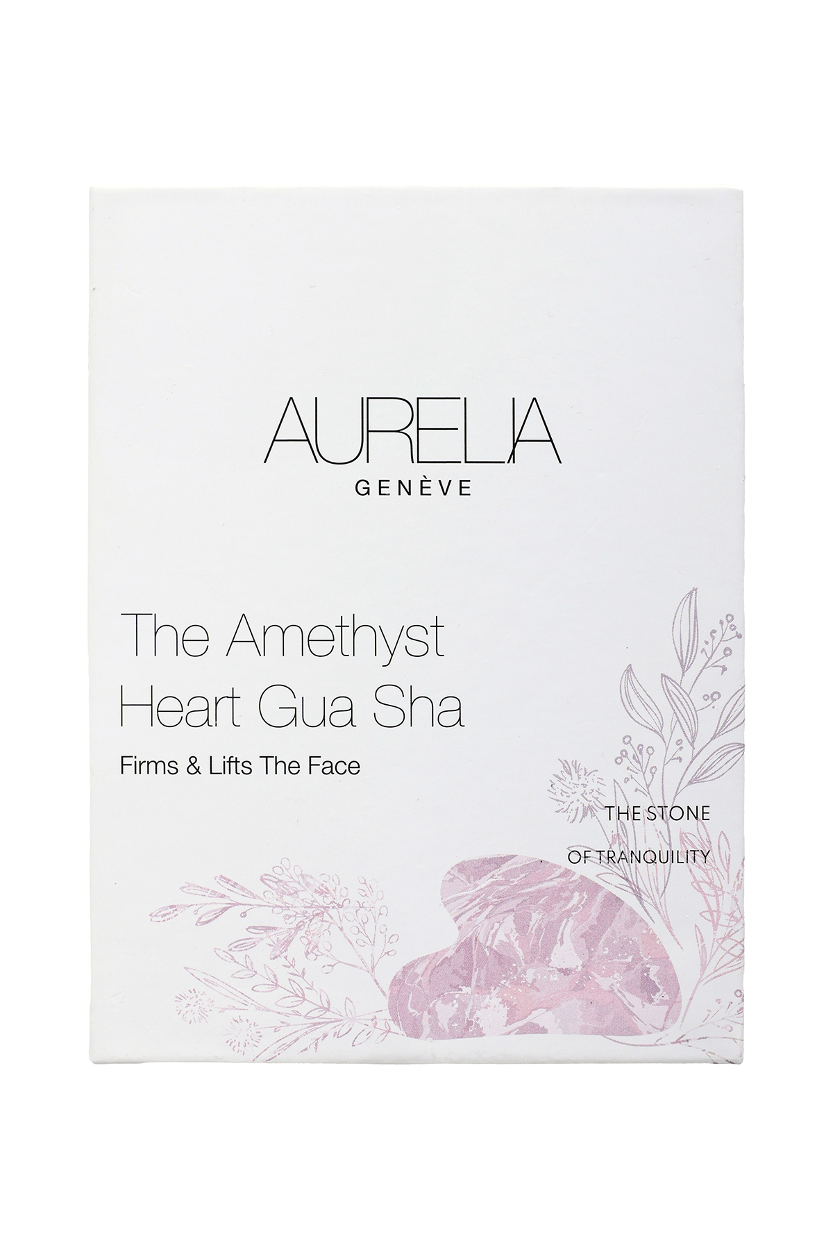Amethyst Gua Sha Crystal - Heart - Gua Sha Taşı – Ametist — رنگارنگ AR2023 — تصویر 6 از 6