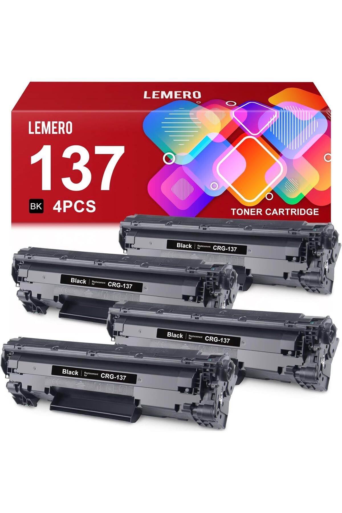 Canon YA-DE TONER Canon CRG-137 Black Toner for ImageClass D570 MF236n MF232w MF216n LBP151dw