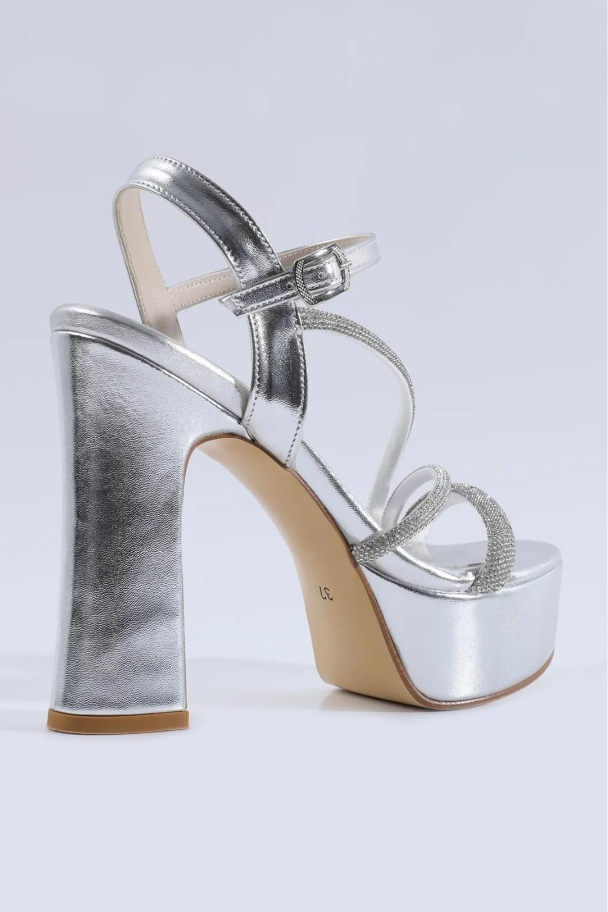MASİS MODA MASİS TOLBİN PLATFORM ABİYE AYAKKABI