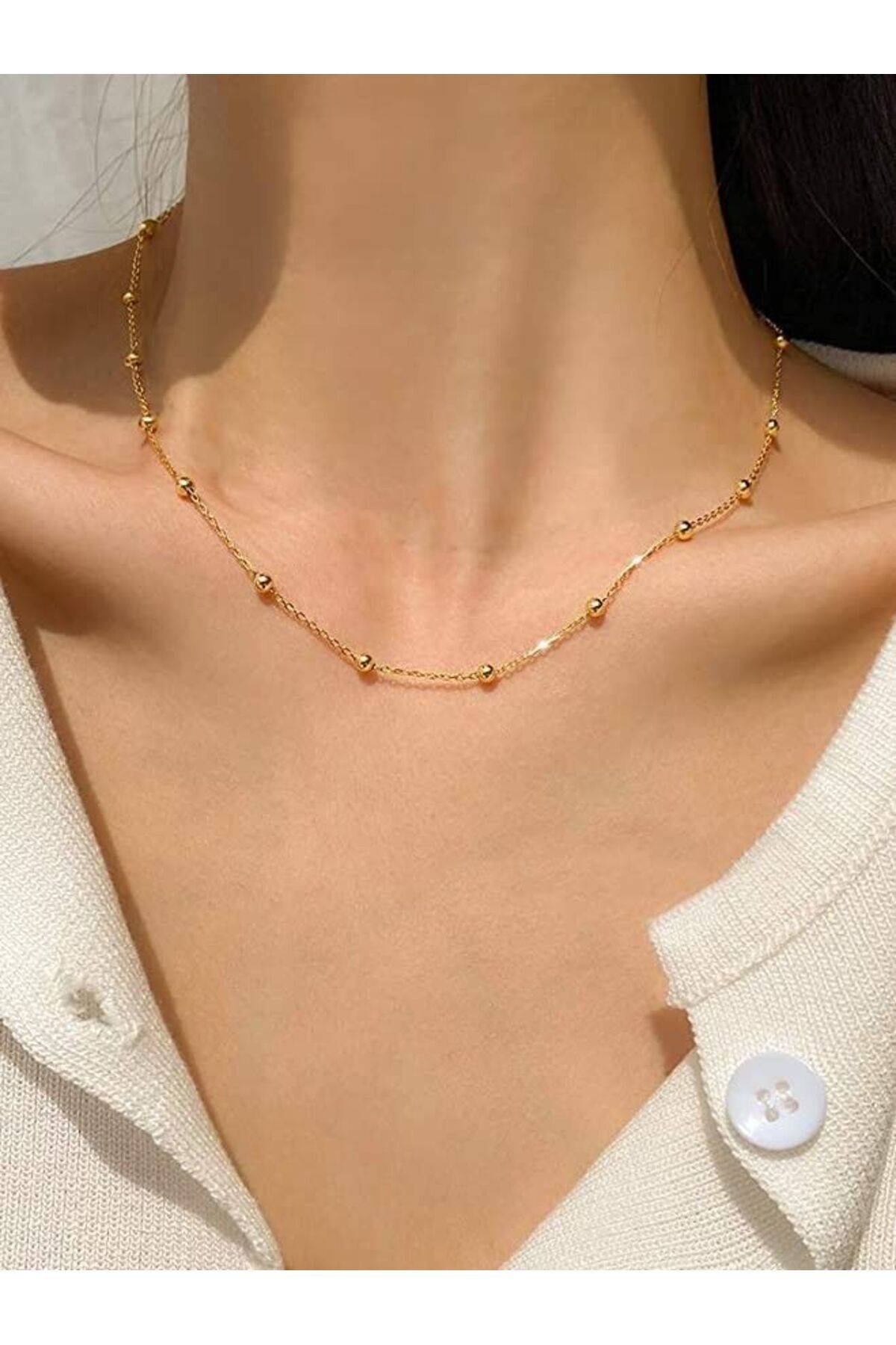 Store Zincir Kolye Zincir Bileklik Set