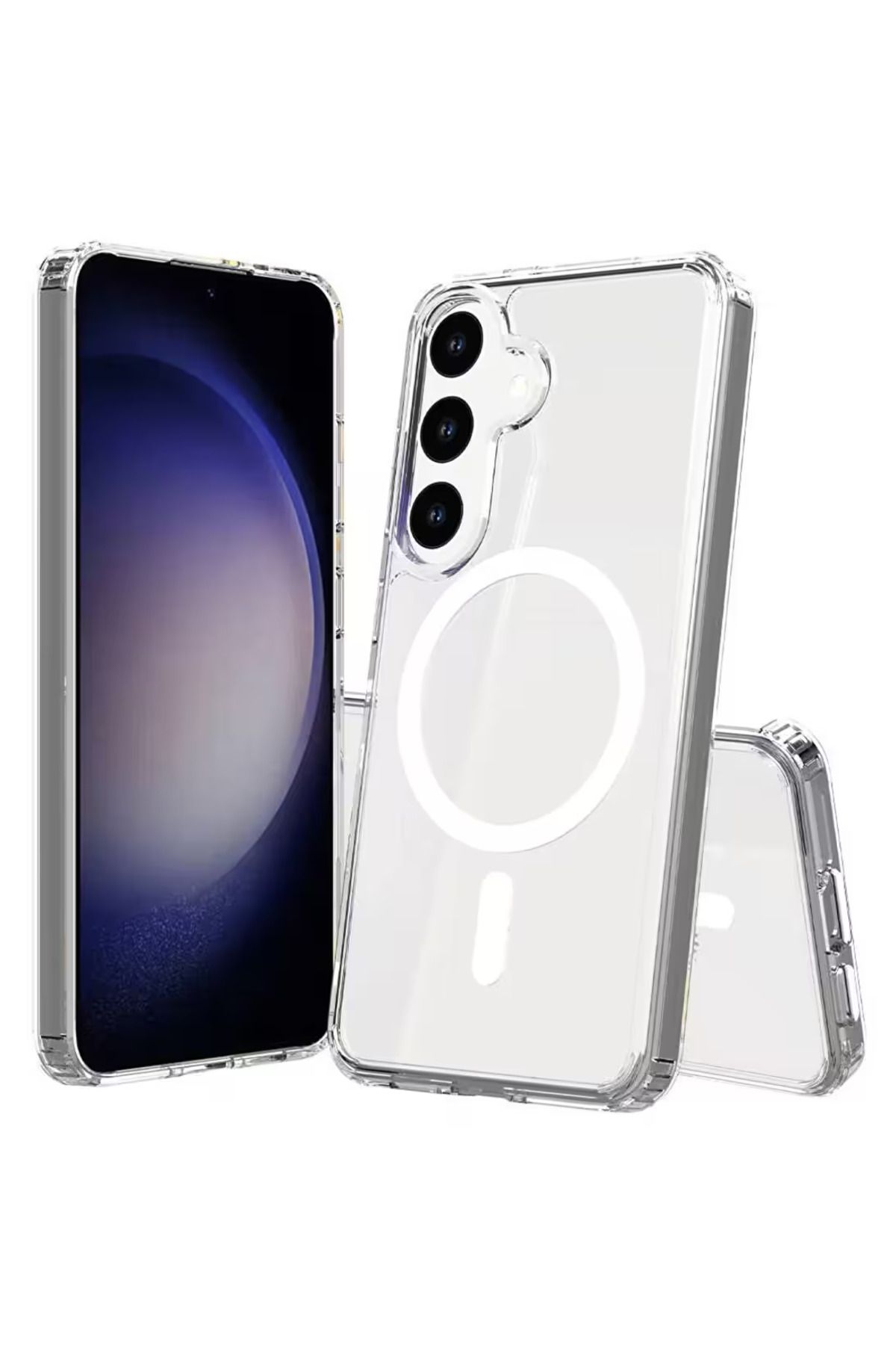 MTL Samsung S21 Ultra Şeffaf Magsafe Kılıf
