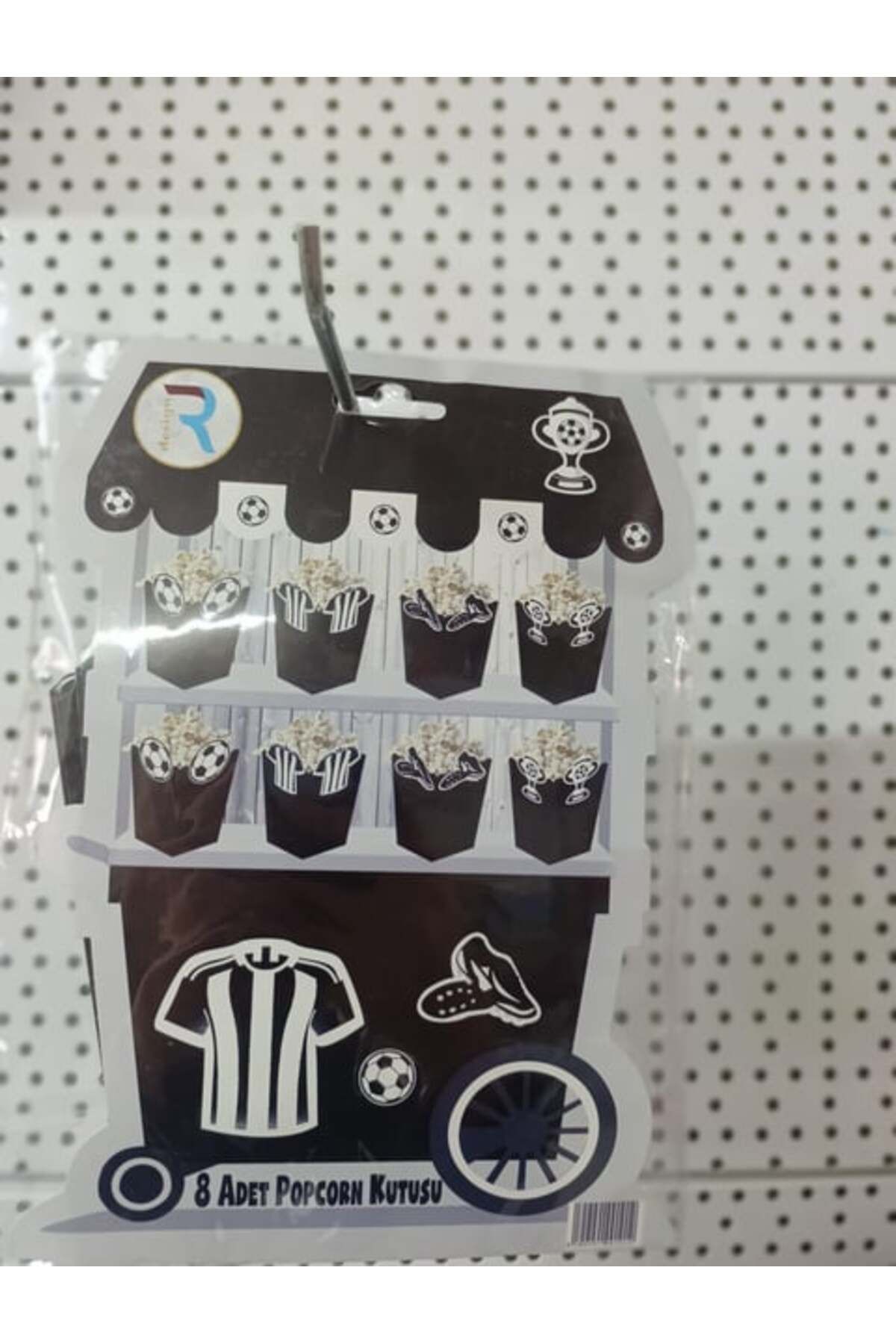 KBK MARKET Siyah Beyaz Mısır Kutusu