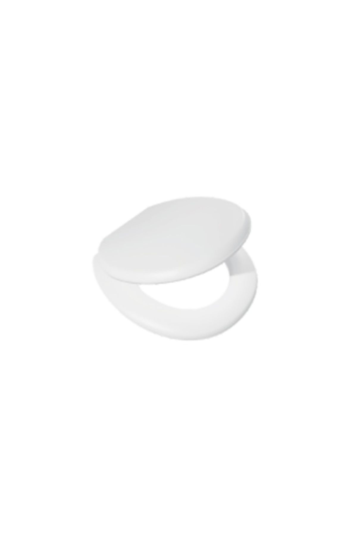 flores Capac Pentru Wc Cu Burete, Alb, 400 X 365 Mm - One Size