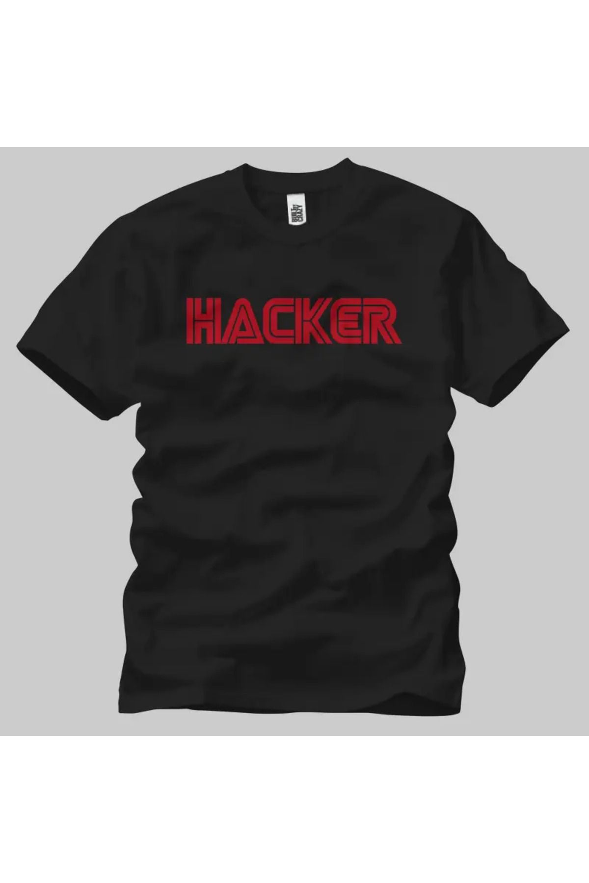 Built By Crazy Mr. Robot: Hacker Unisex Tişört
