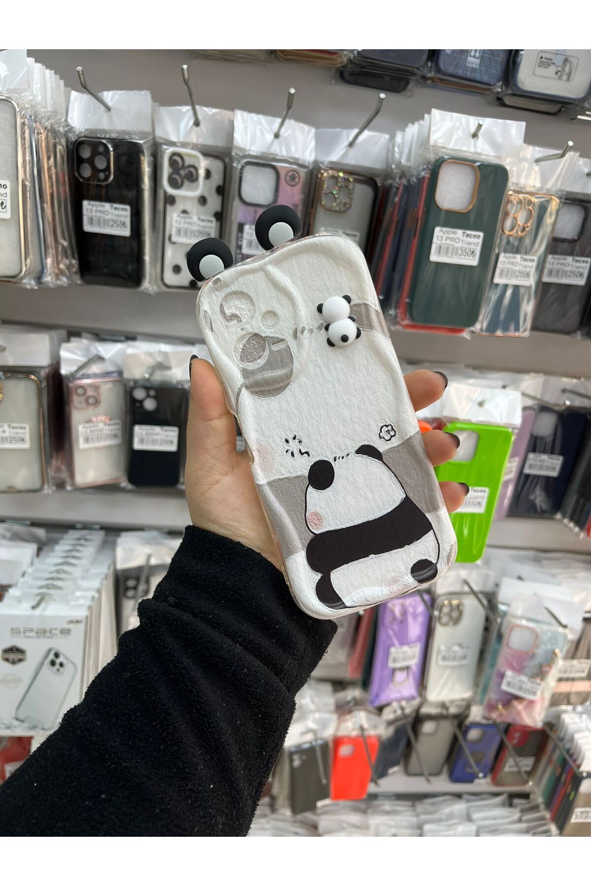 TECNOTREND Xiaomi Redmi Note 12 5g 3D Desenli kromi siikon kılıf