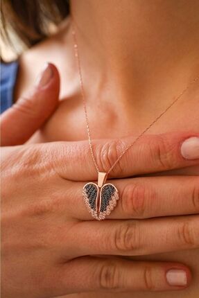 ÖzelSen Accessories Melek Kanadı Açılır Kapanır 925 Ayar Gümüş İsimli Kolye