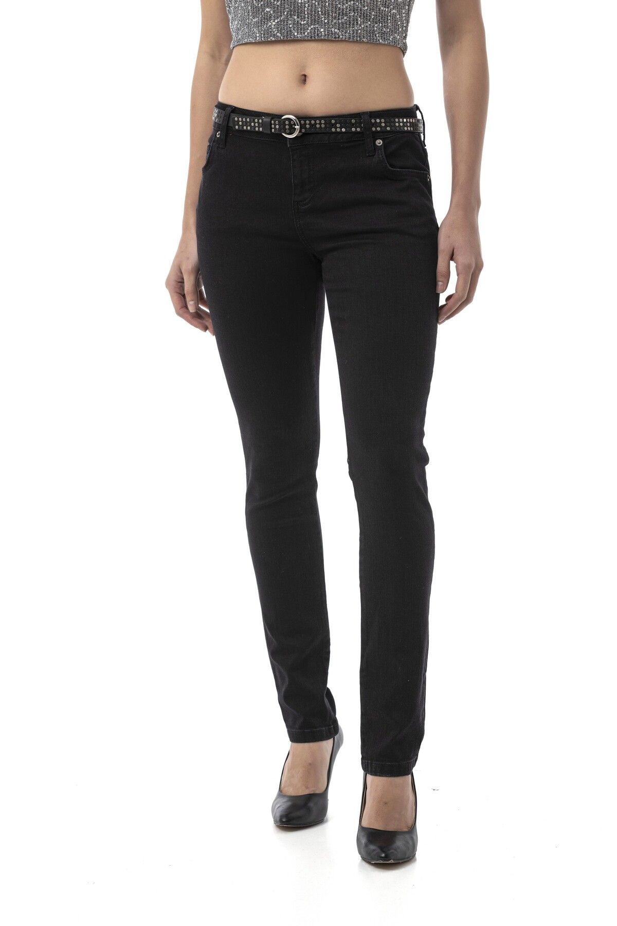 Cipo & Baxx WD542 High-Waist Luxe Shaping Women Jeans