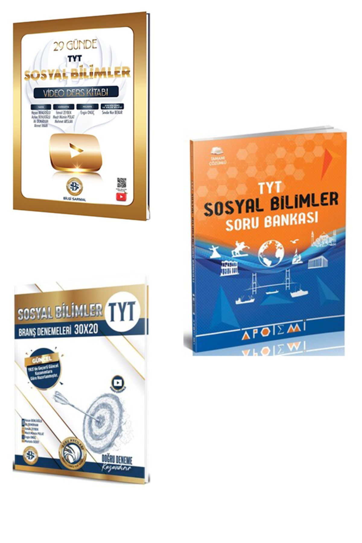 Yeni Müfredat Yayınları 2026 Bilgi Sarmal Yayınları TYT Sosyal Bilimler Video Ders Soru ve Deneme Seti