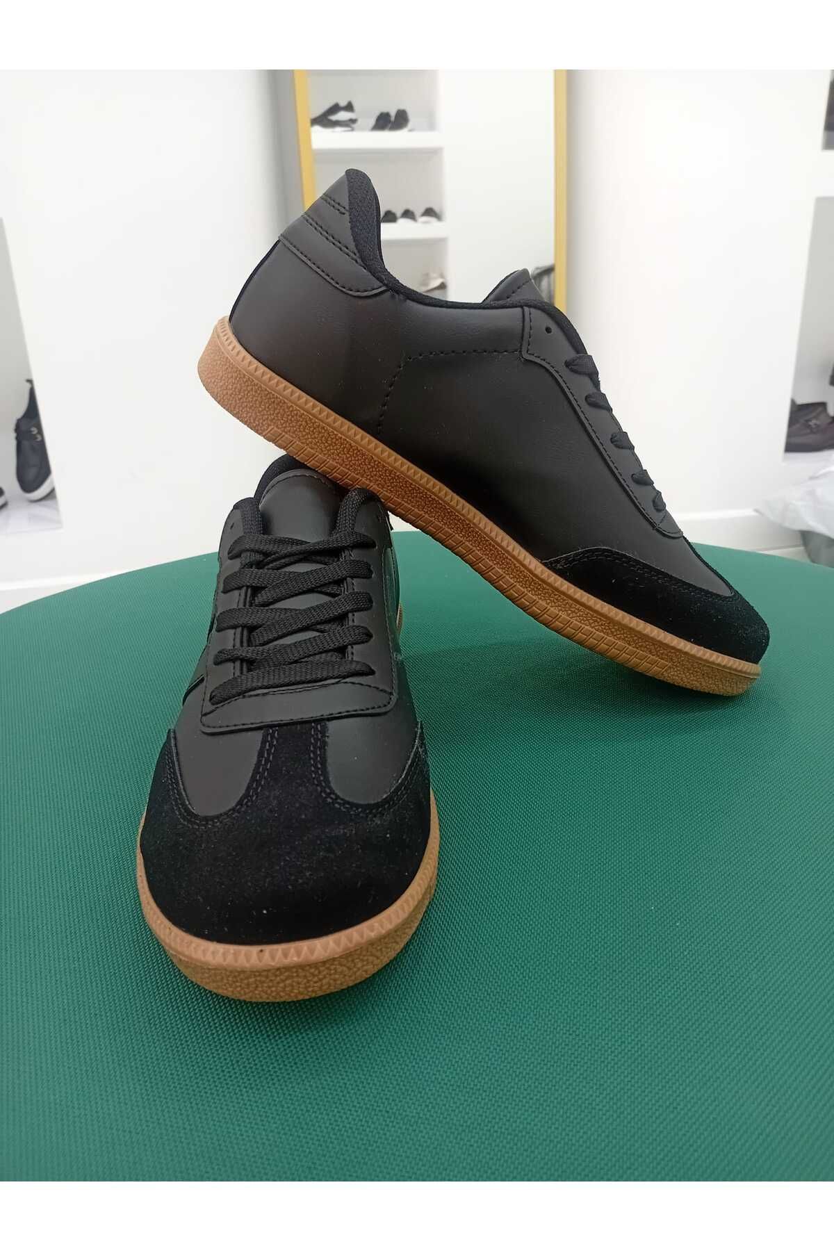 Klay Shoes Çizgili Bağcıklı Günlük Spor ayakkabı Sneaker Unisex