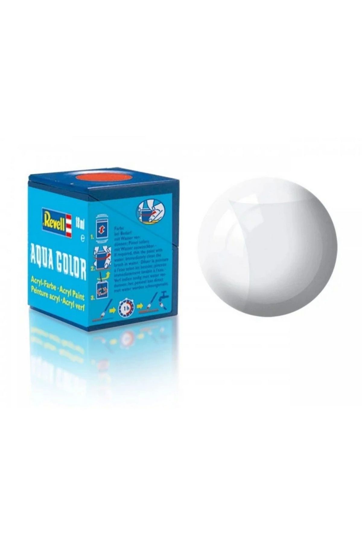 Skygo Aqua Color Clear - Gloss Boya- 18 ml
