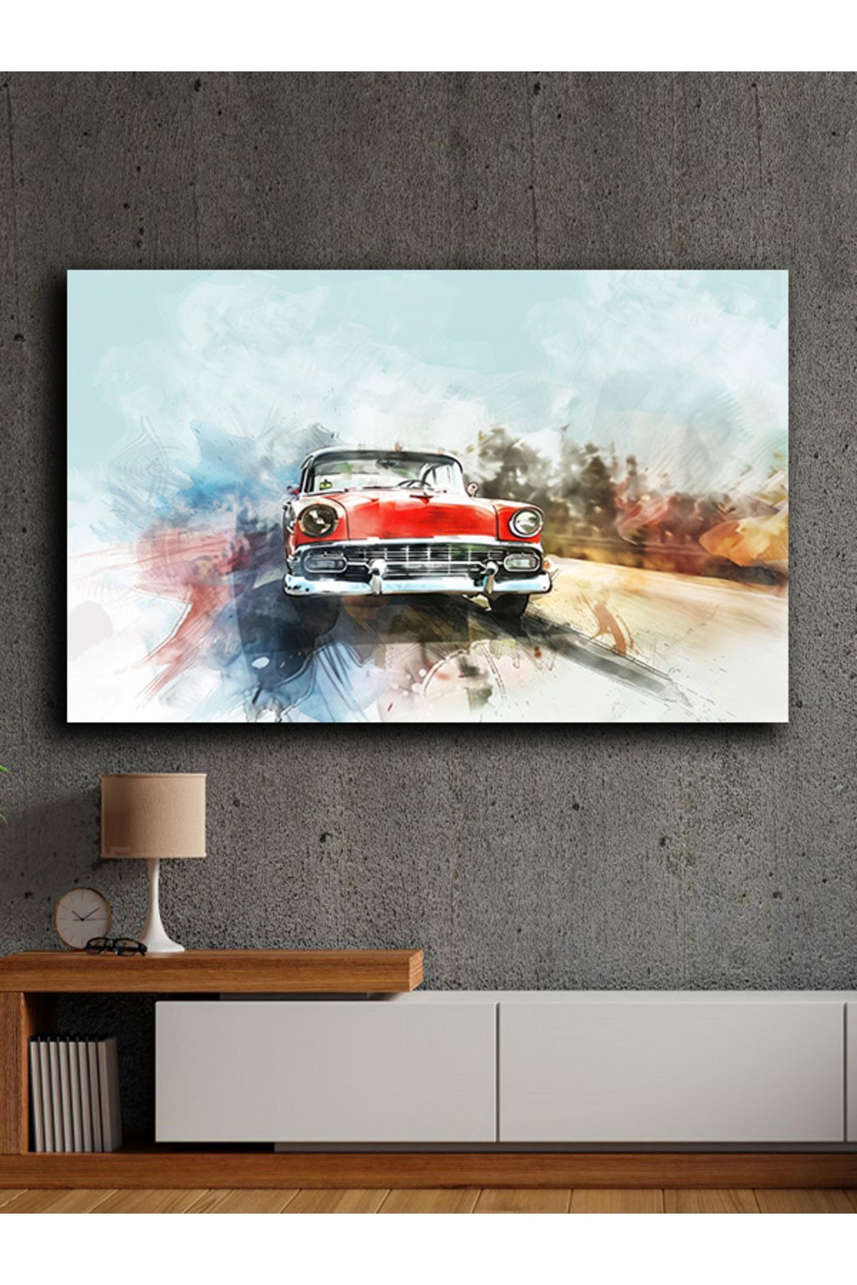 PRİME Concept Prime Concept soyut özel tasarım kanvas tablo 80x120