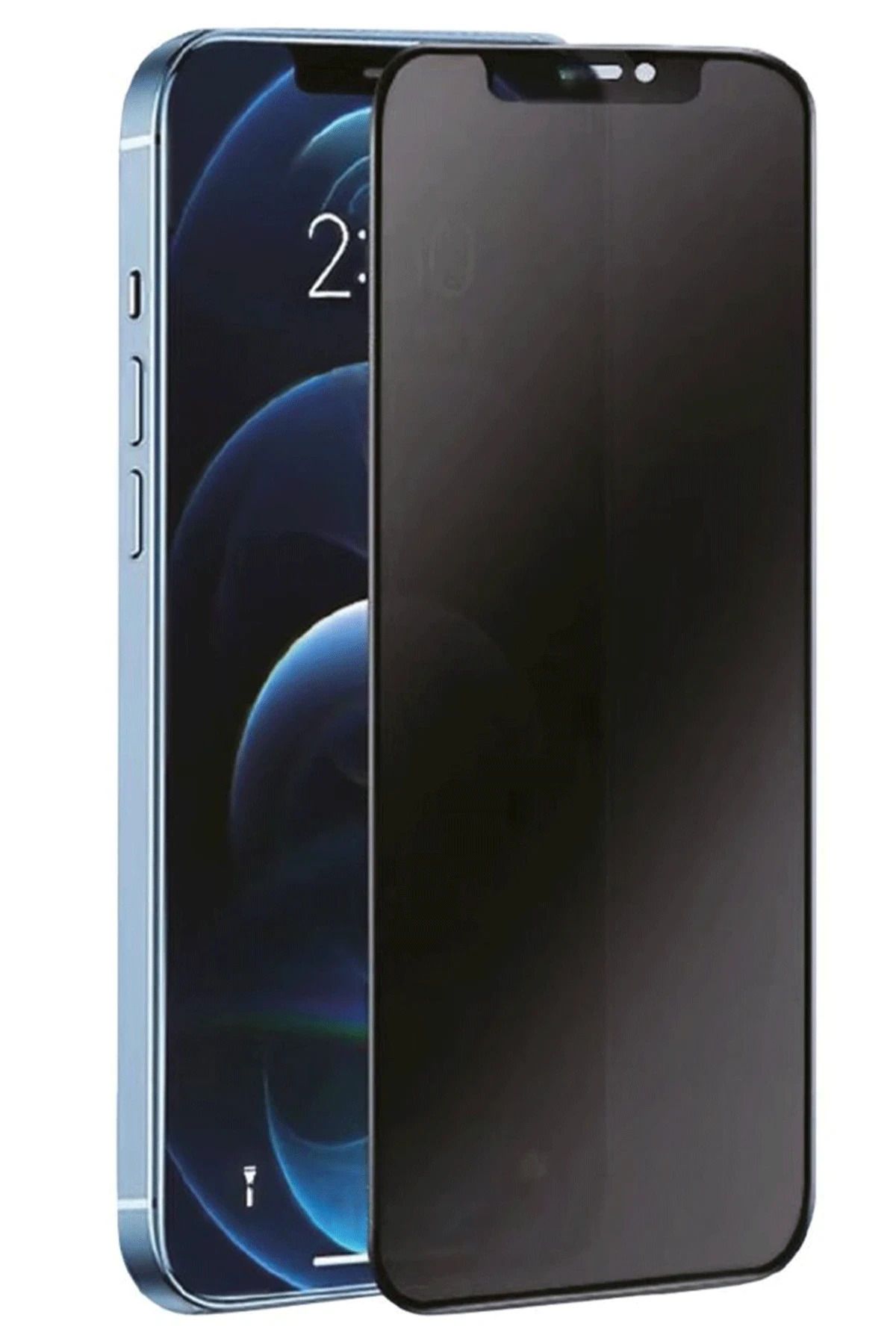 NewFace iPhone 14 Pro 3D Antistatik Hayalet Cam Ekran Koruyucu ZRNET