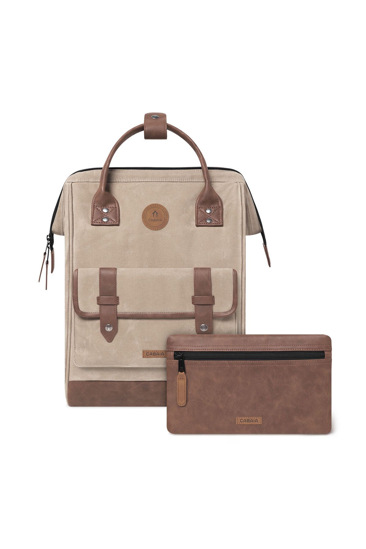 Cabaia Adventurer Waxed Coton Rabat Medium Sırt Çantası