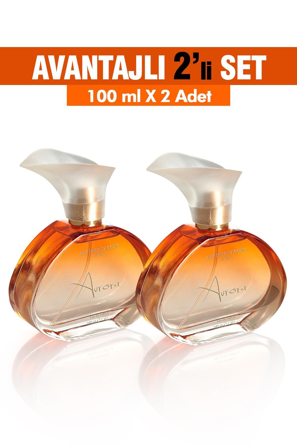 Alberto Taccini 2'Li Set Alberto Taccini AURORA Kadın Parfümü -100 ml
