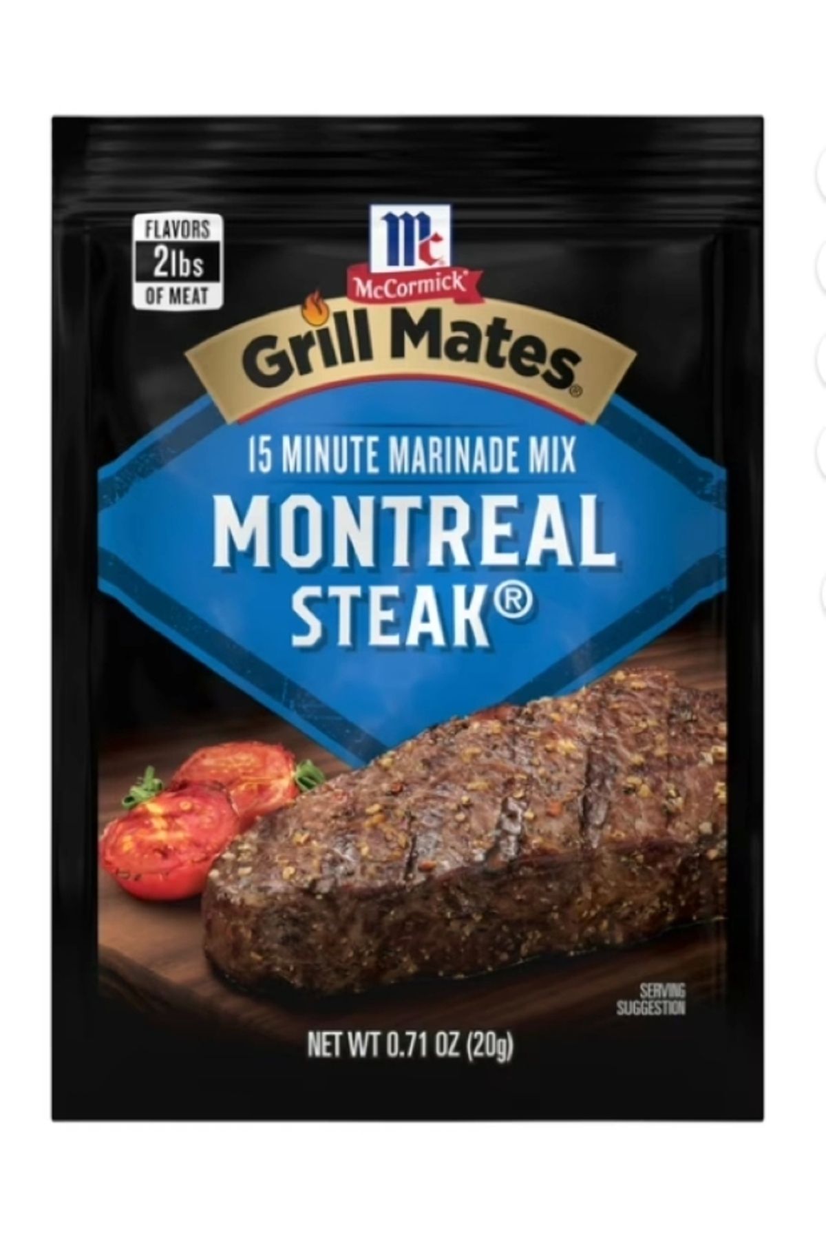 McCormick Grıll Mates 15 Mınute Marınade Mıx Montreal Steak 20 gr