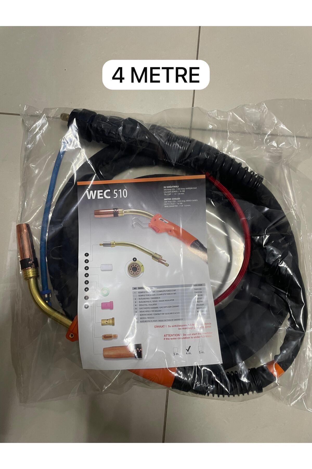 teknotrust Dattweld Wec 510 Sulu Torch 4 Metre