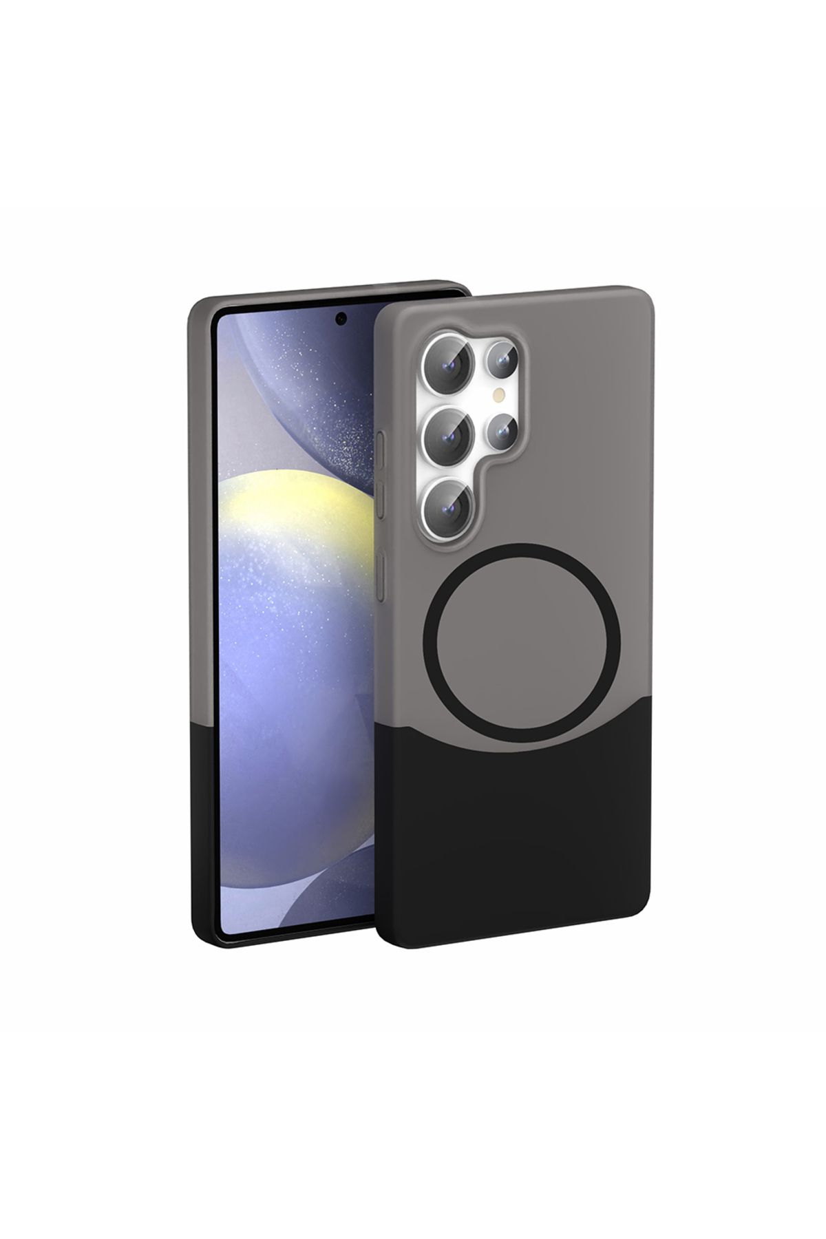 Nezih Case Samsung Galaxy S25 Ultra Uyumlu Mıknatıslı Modern İnce Tasarım Kapak Kılıf