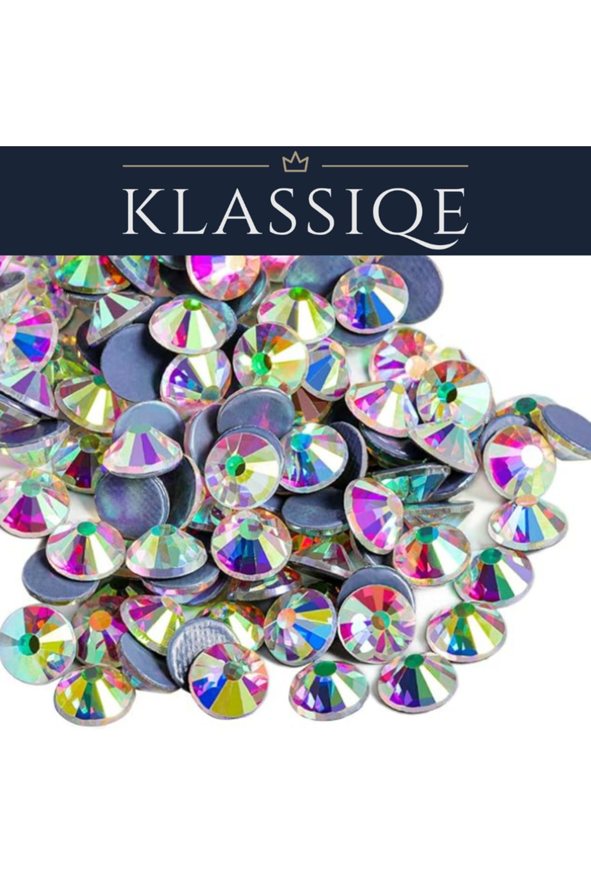 Klassiqe SS30 (6.5 mm) Sapphire Hotfix Taş - 288 Adet