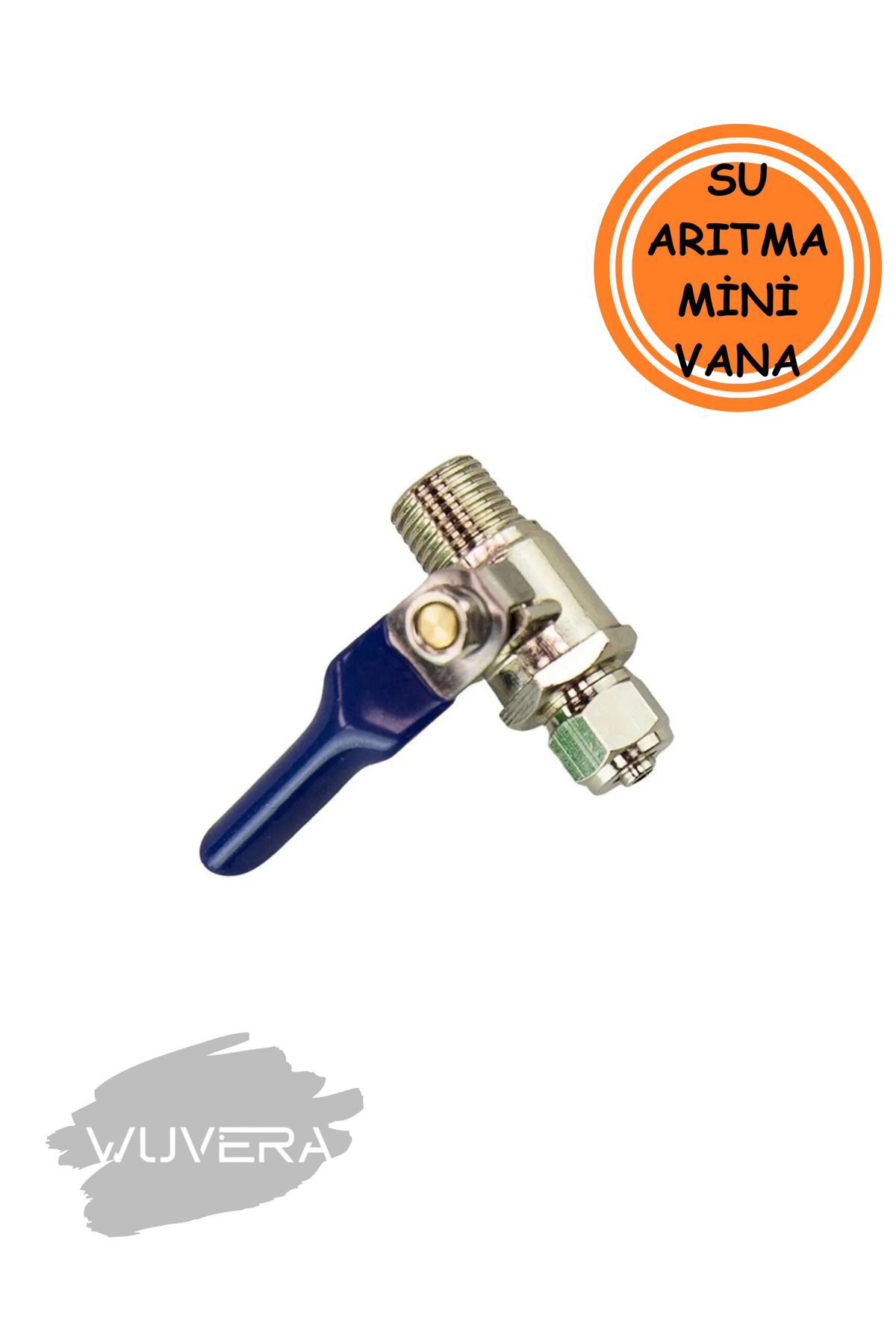 WUVERA Mini Su Arıtma Vanası – Pirinç Gövde, Kompakt Tasarım & Sızdırmaz Performans