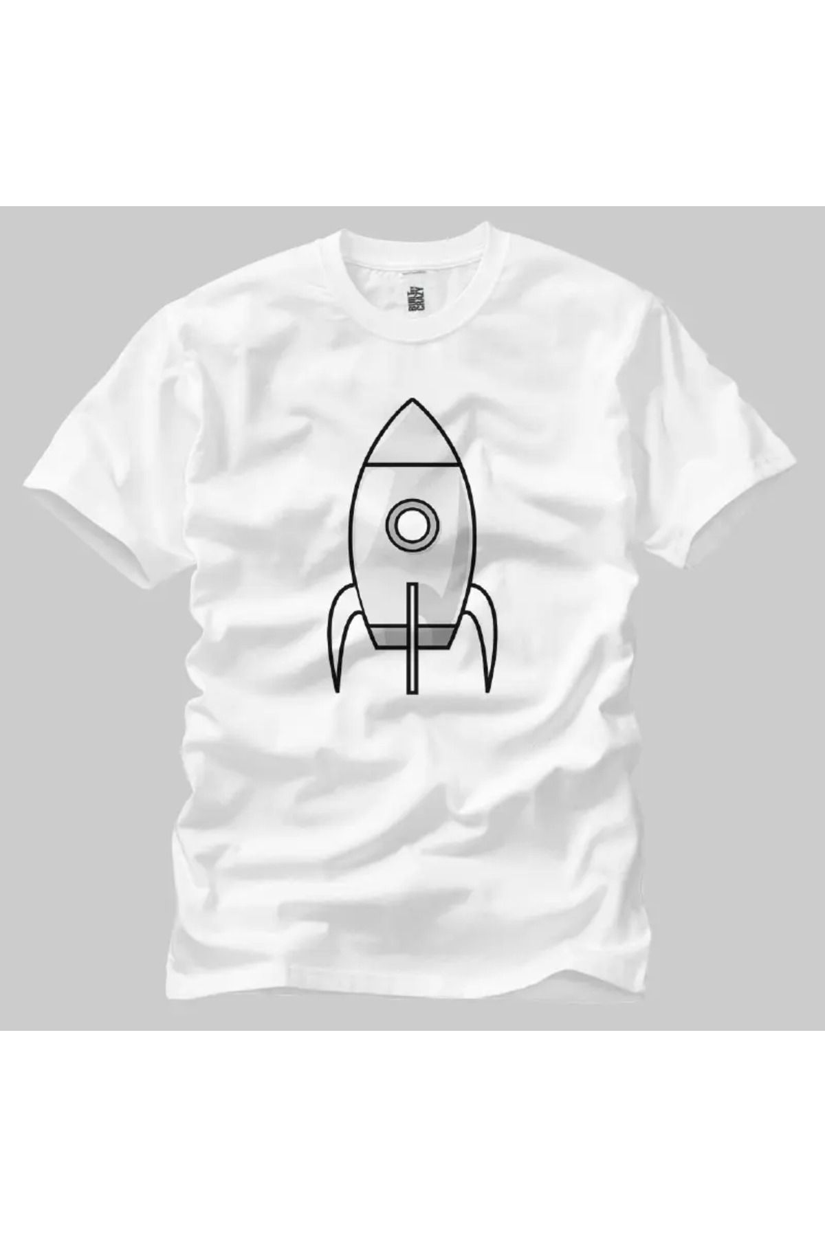 Built By Crazy Spaceship Nasa Unisex Tişört