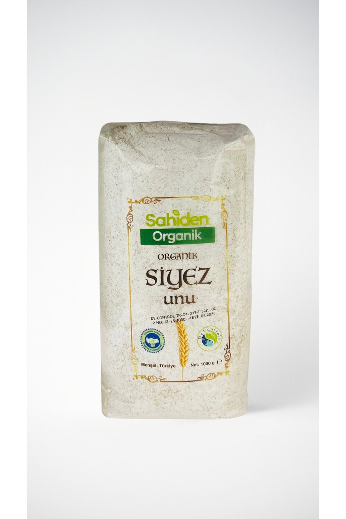 SAHİDEN ORGANİK ORGANİK SİYEZ UNU - 1 KG