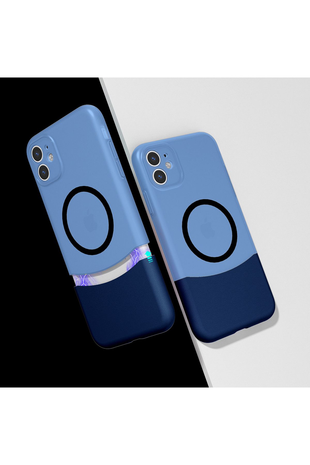 Nezih Case Apple iPhone 11 Uyumlu Mıknatıslı Modern İnce Tasarım Kapak Kılıf