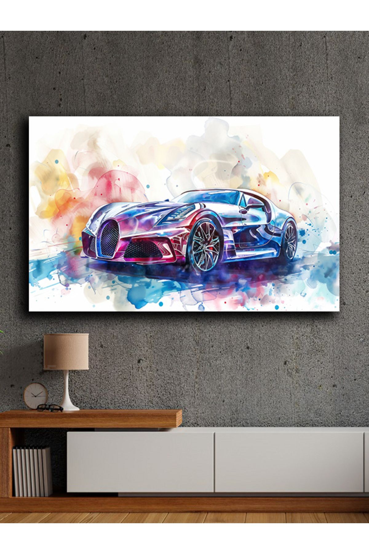 PRİME Concept Prime Concept soyut özel tasarım kanvas tablo 80x120
