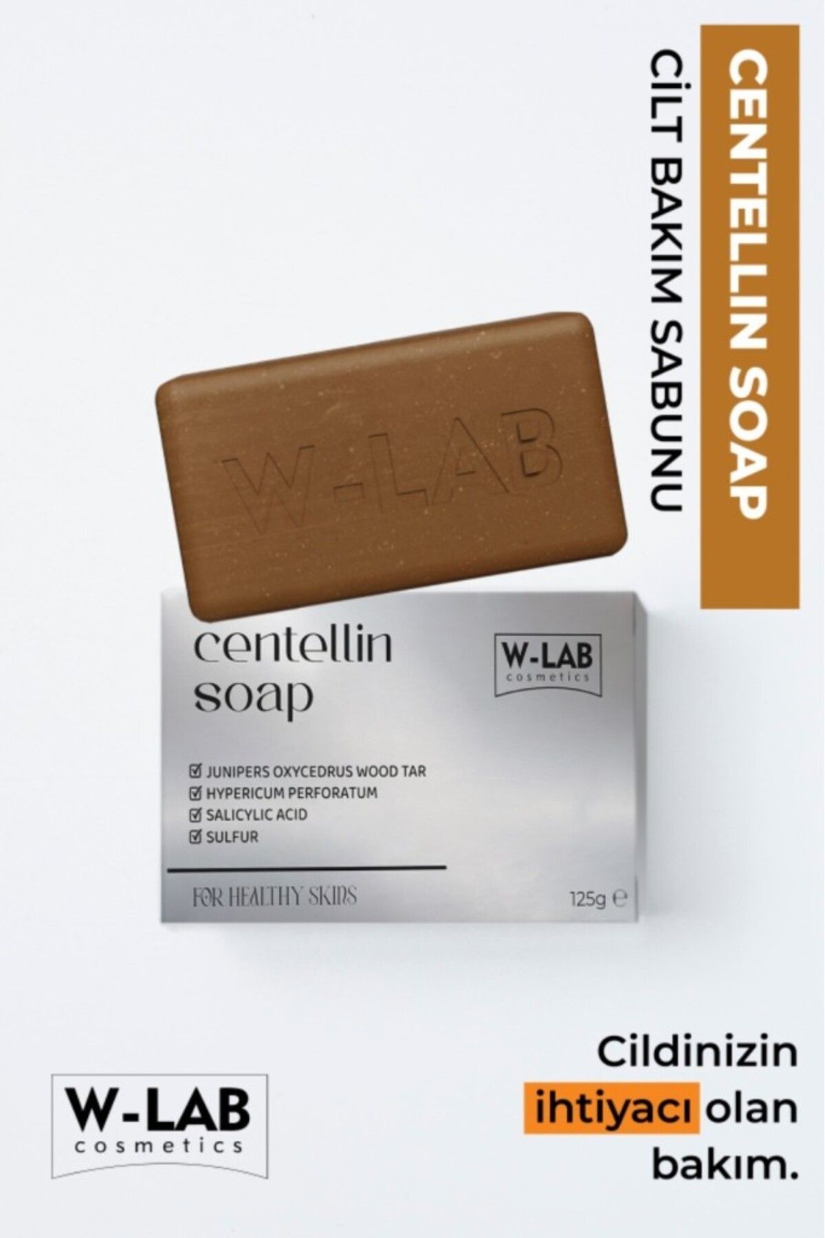 W-Lab Kozmetik Centellin Sabun 125 GR