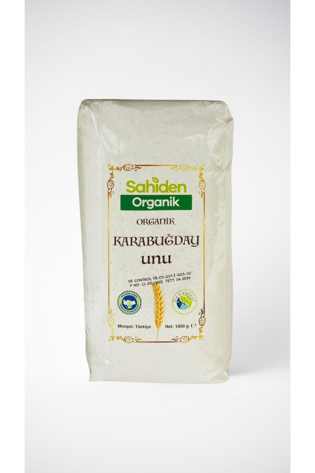 SAHİDEN ORGANİK ORGANİK KARABUĞDAY UNU - 1 KG