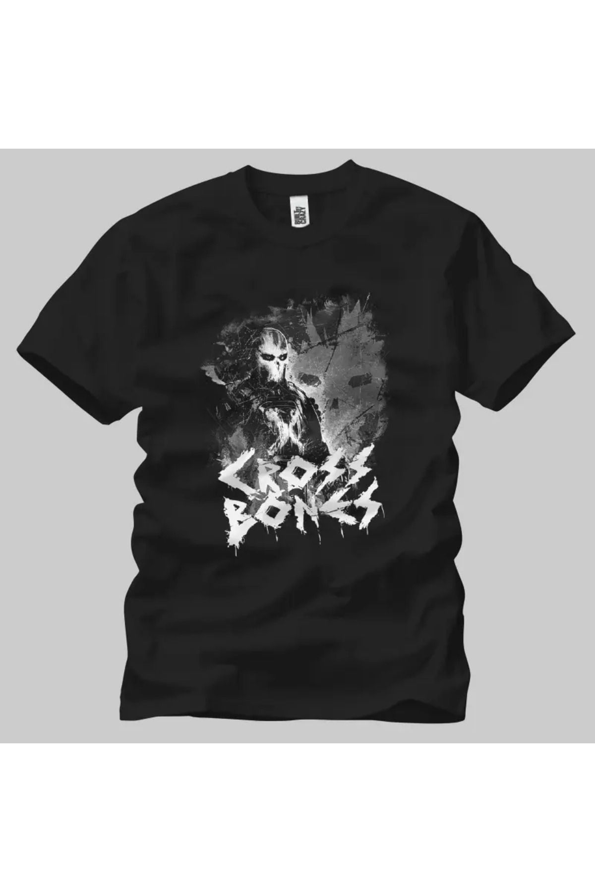 Built By Crazy Civil War Crossbones Full Evil Unisex Tişört