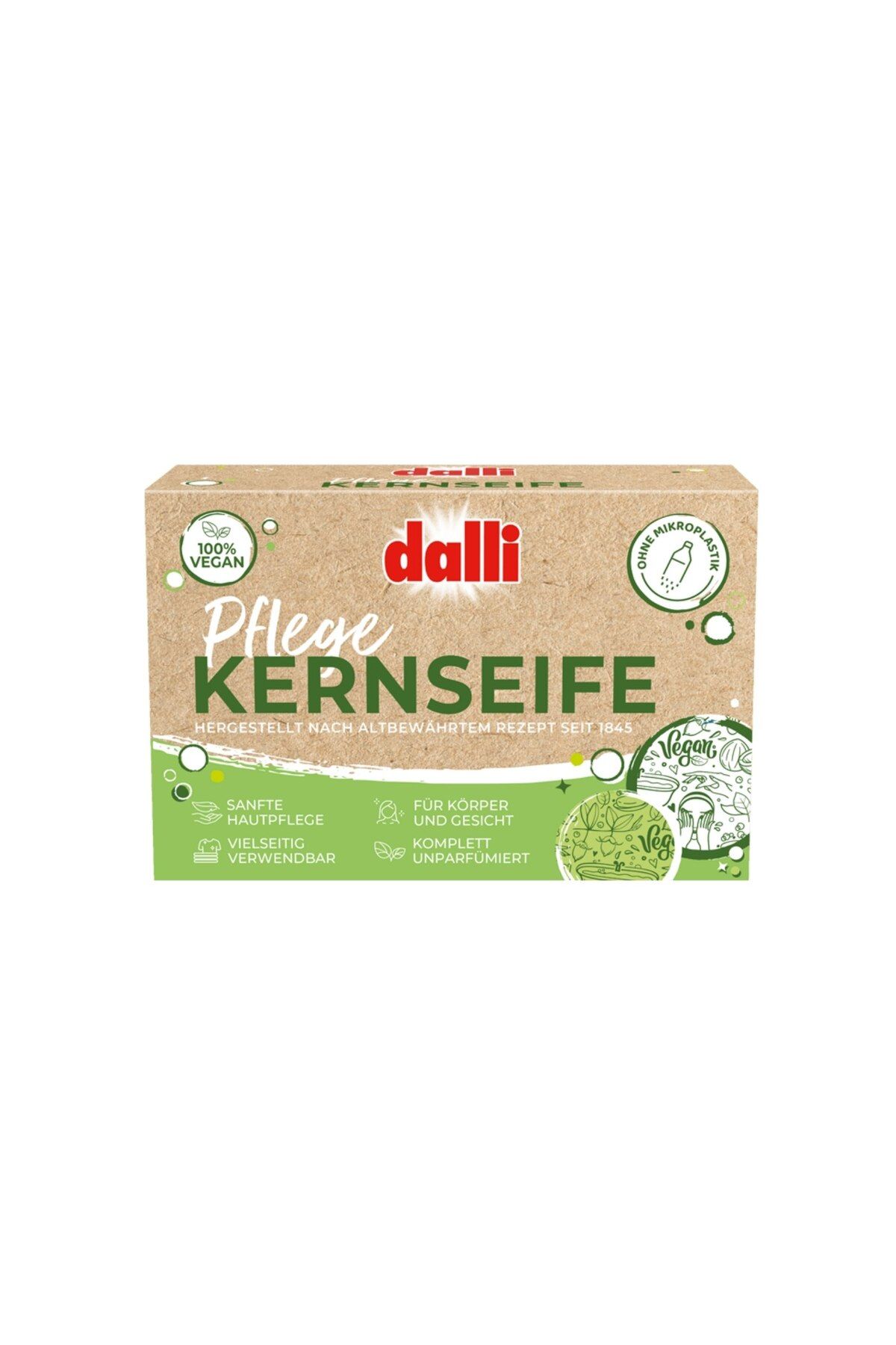 Dalli Vegan Banyo - Vücut - Yüz Sabunu Tekli