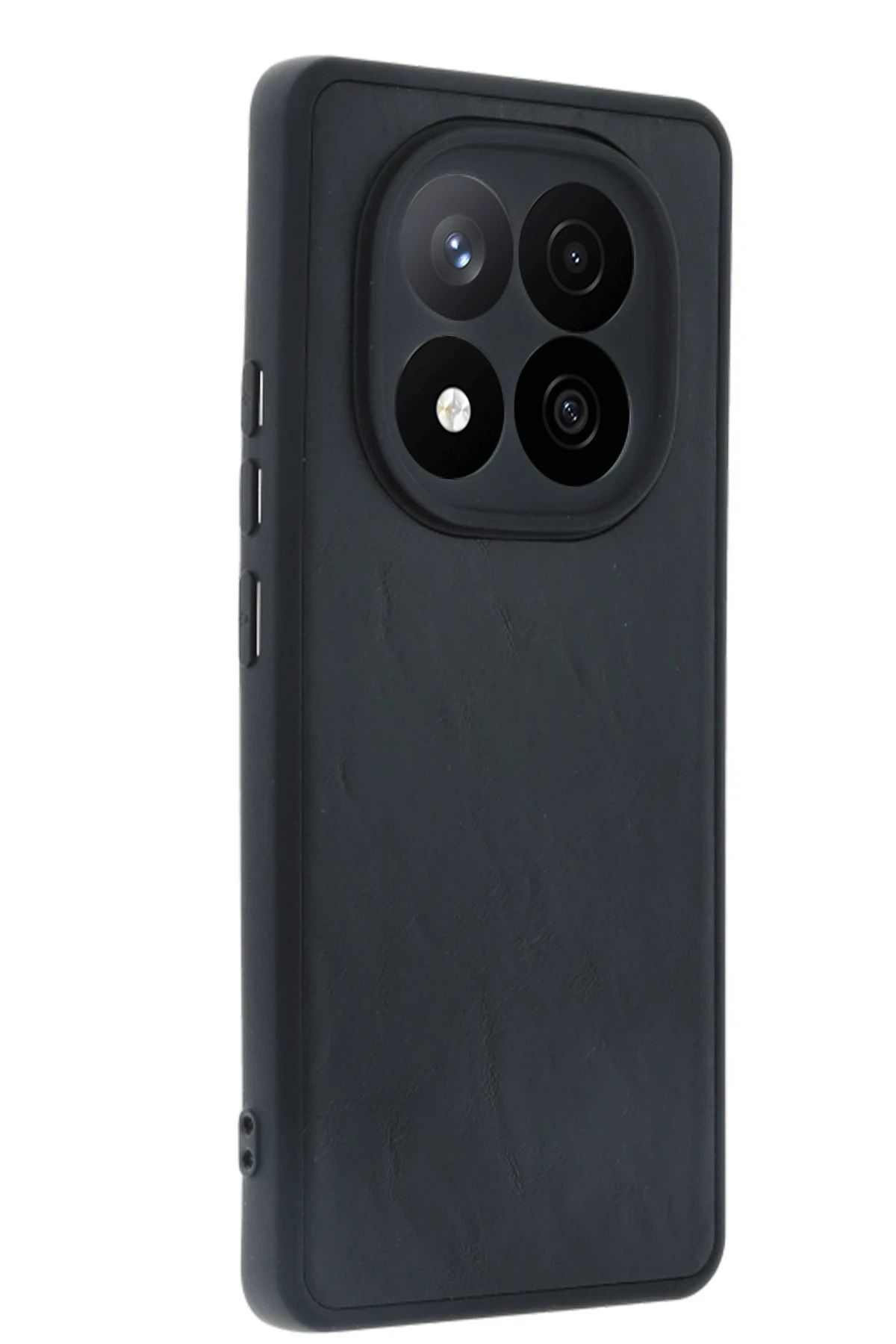 NewFace Xiaomi Redmi Note 14 Pro 4G Kılıf Aras Deri Kapak - Siyah INSLM