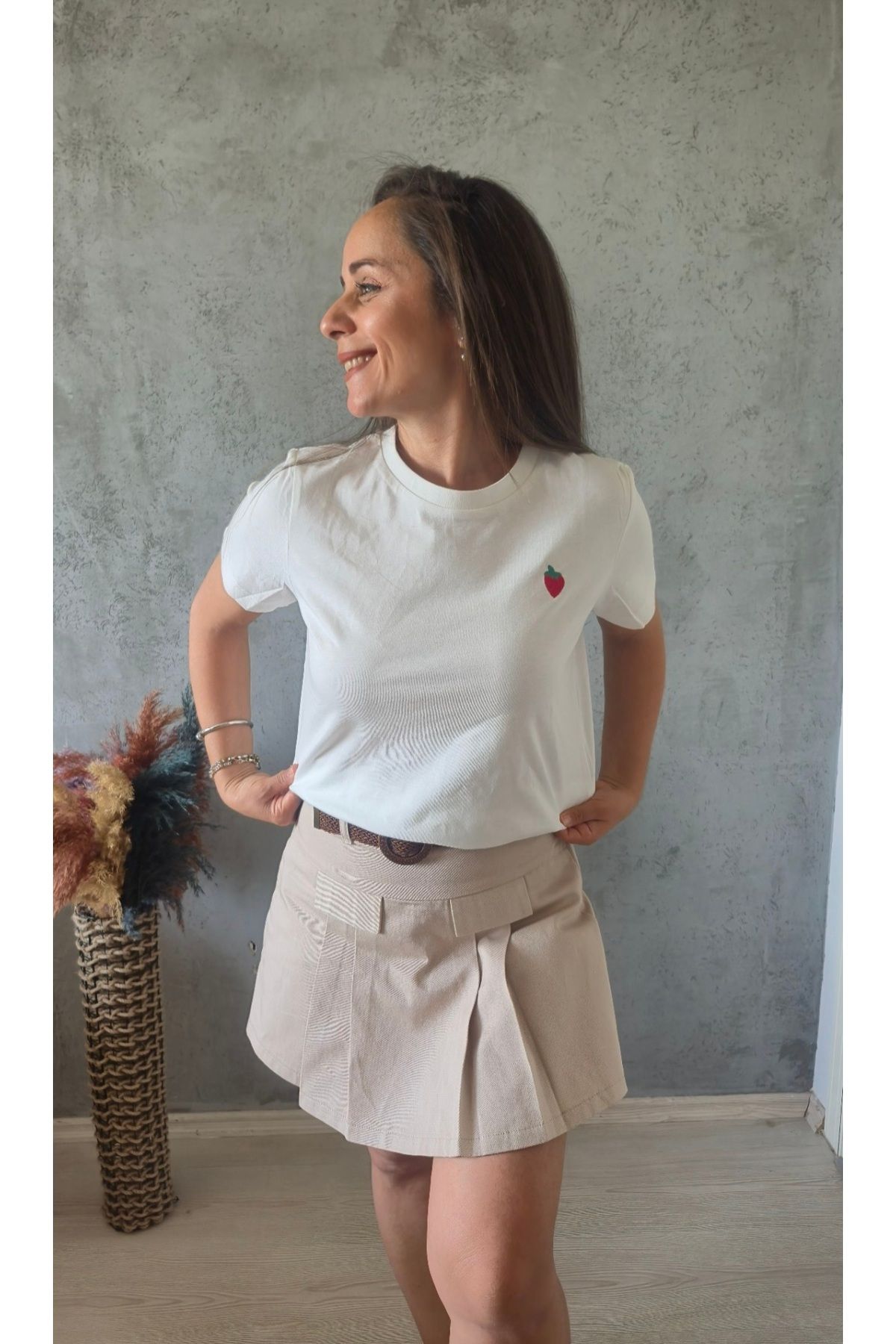 Butik Pamuklu Basic Tişört