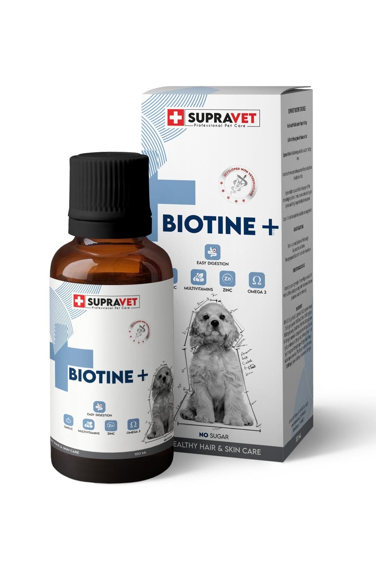 Supravet Biotine Dog Extra Deri Ve Tüy Sağlığı Damlası 100 Ml