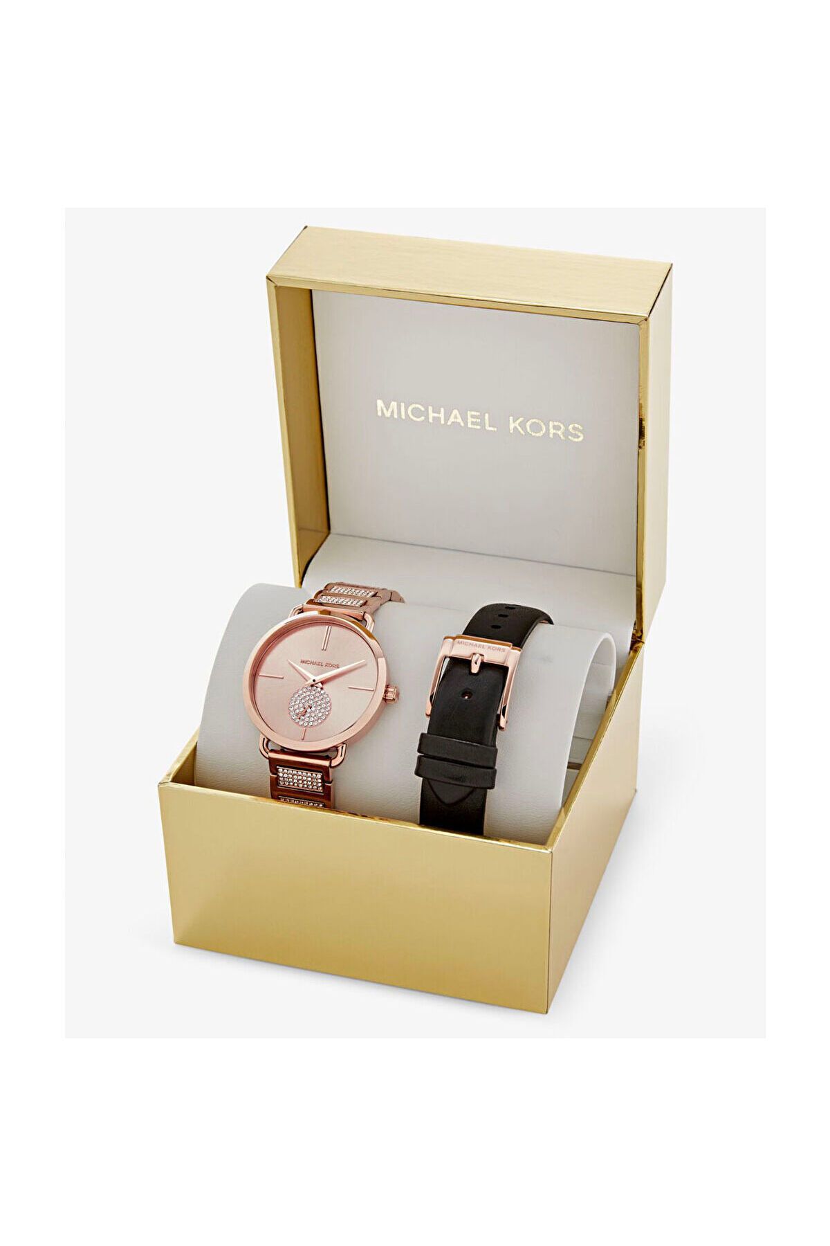 ساعت سفید زنانه مچی مردانه MK2776 اورجینال Michael Kors