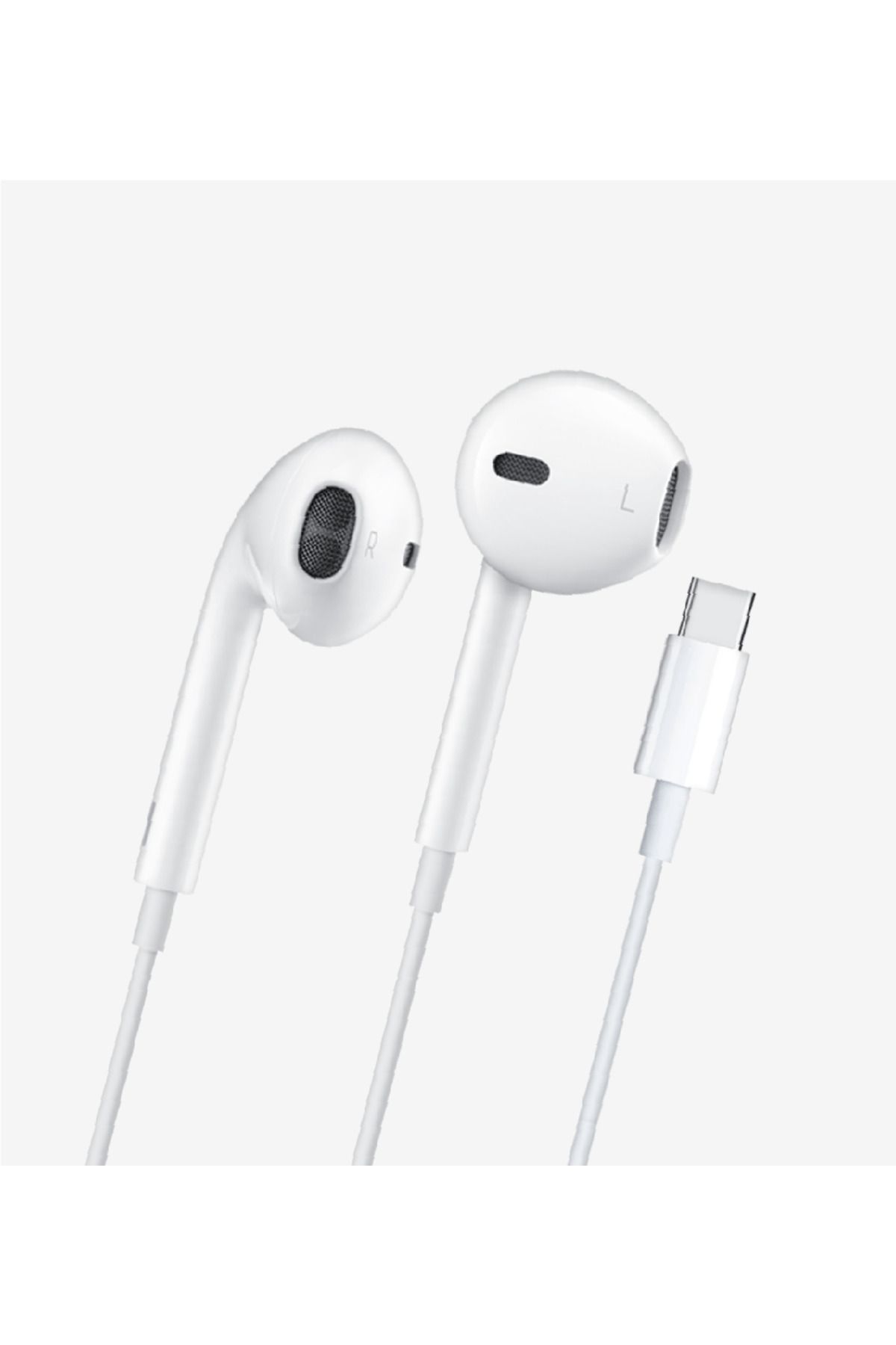 intoku H306 Mikrofonlu Kulak İçi Tip-C Kablolu Kulaklık Earpod