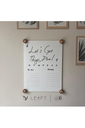 Leaft Design Pati Figürlü 4’lü Pano Mıknatısı Seti - Not, Takvim, Fotoğraf Tu...